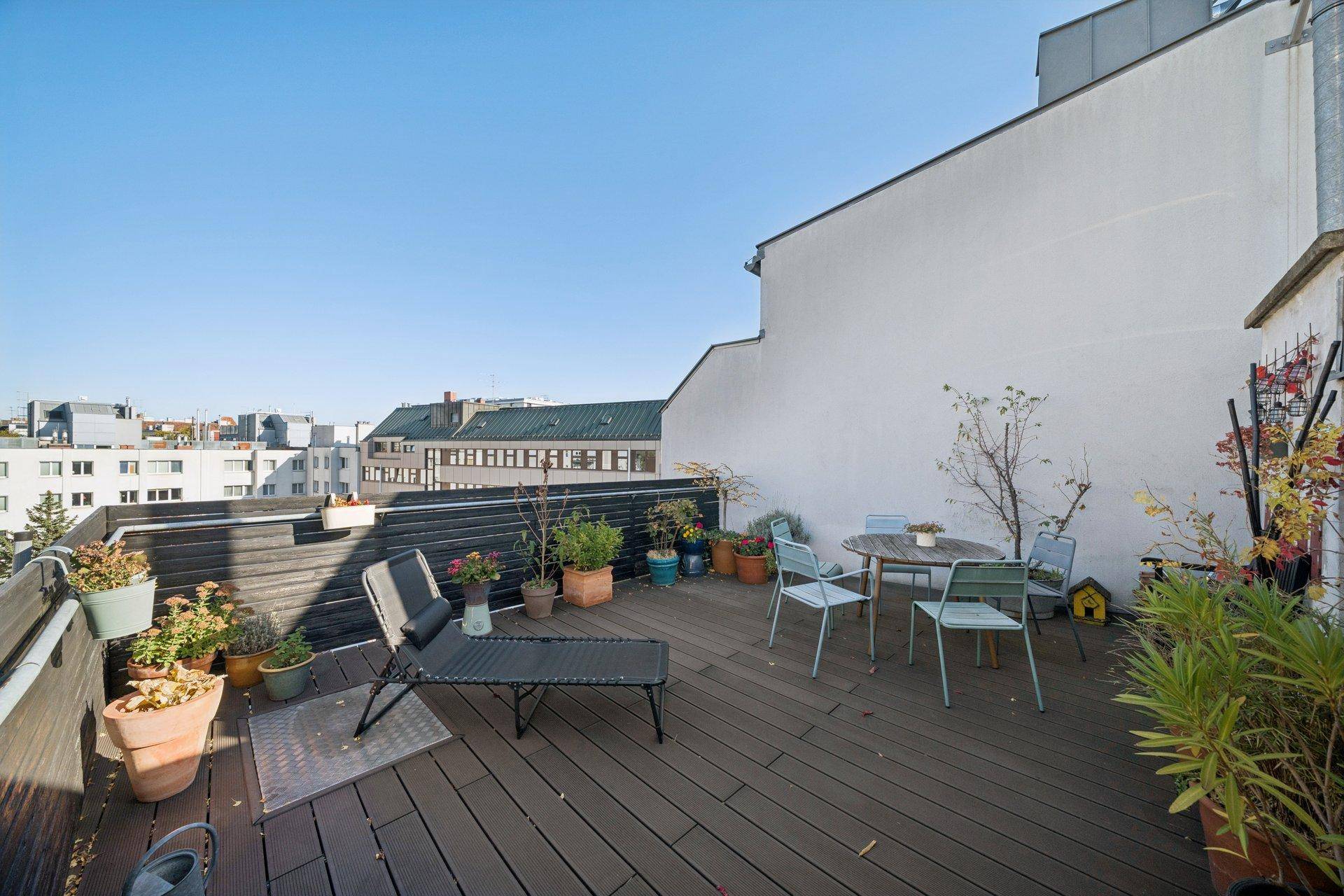 Dachterrasse – Ist-Zustand