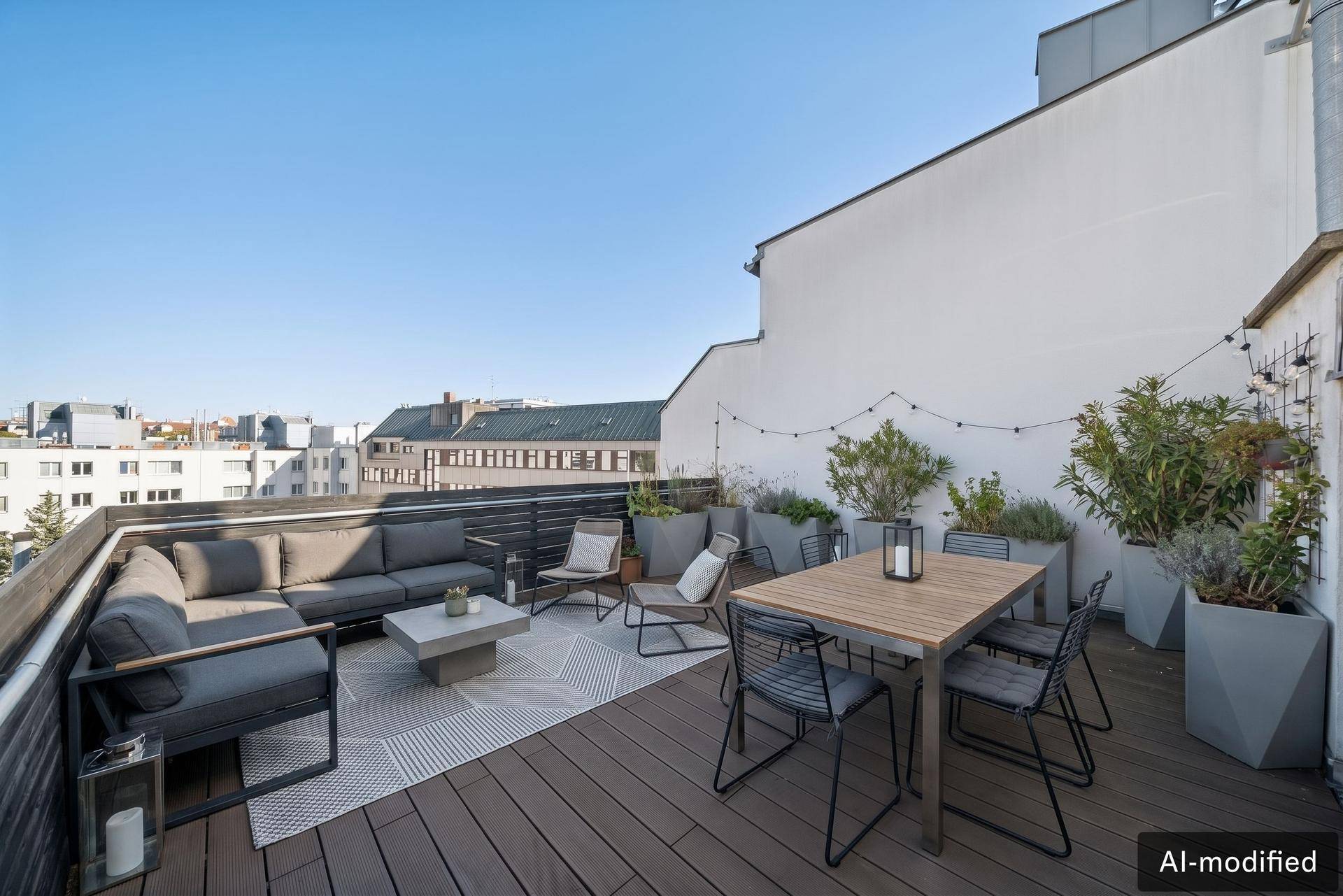 Dachterrasse ( Visualisierung )