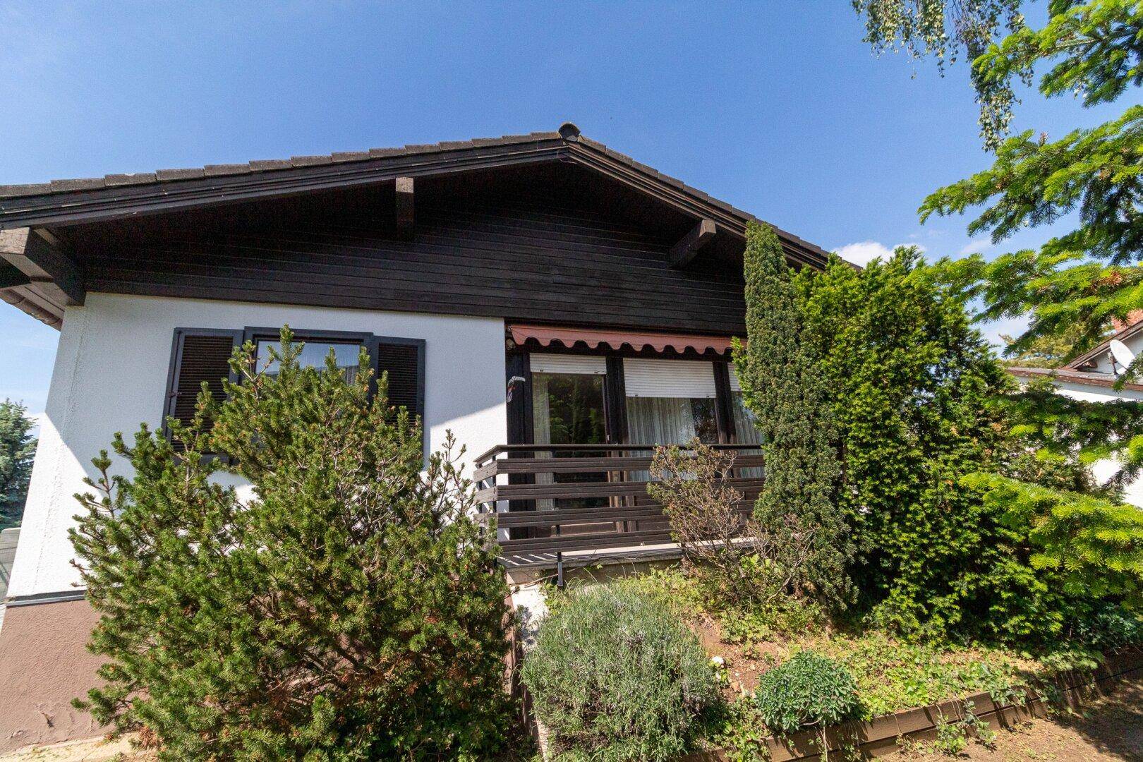 Blick zur Terrasse