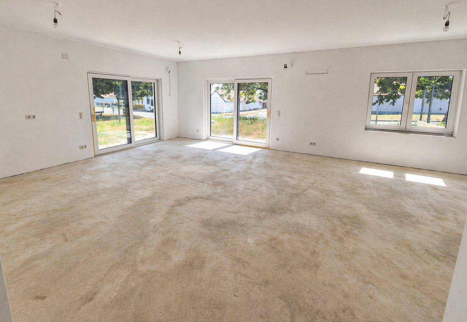 Wohnen mit Stil in Sigleß – Garage, Garten und Dachterrasse inklusive - Więcej