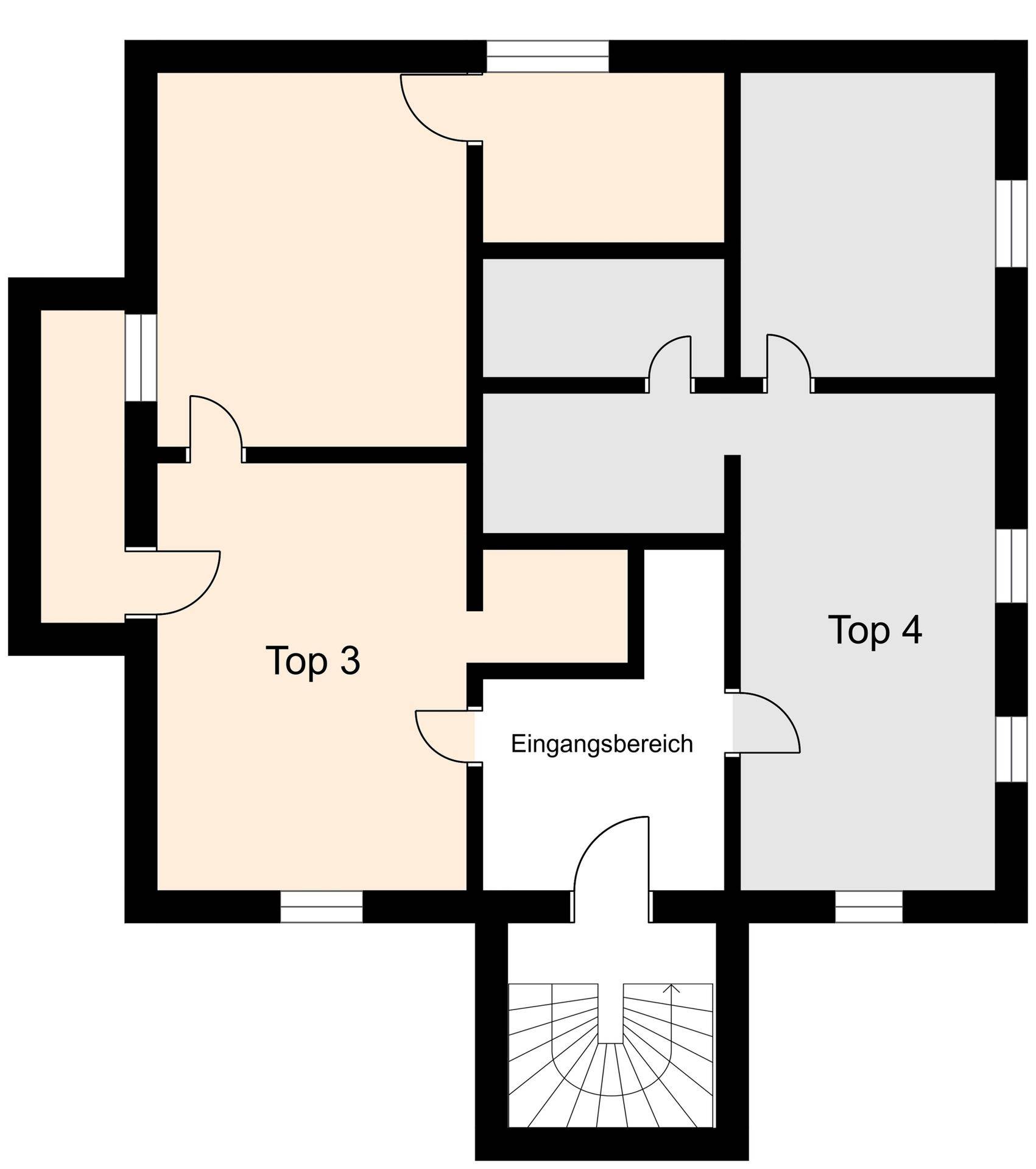 Grundriss- 2. Etage ohne Maßstab