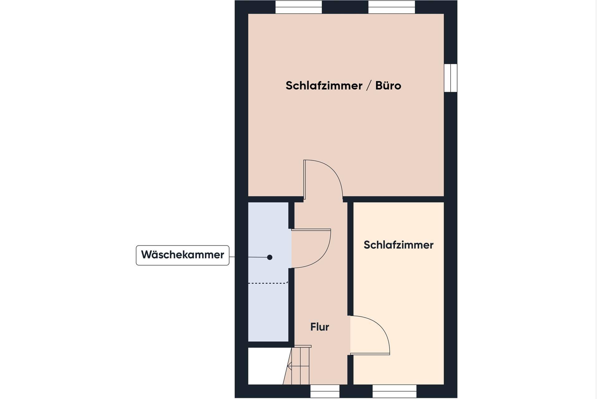 Grundriss ohne Maßstab / UG