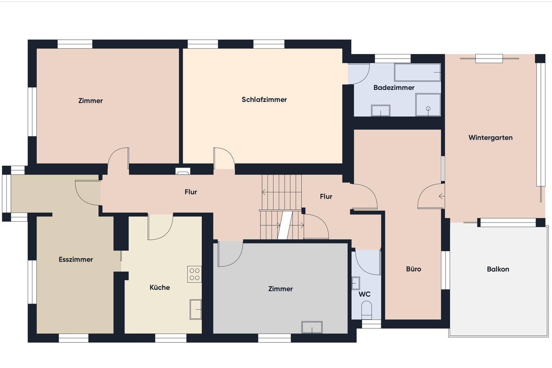 26 Grundriss unbemaßt OG