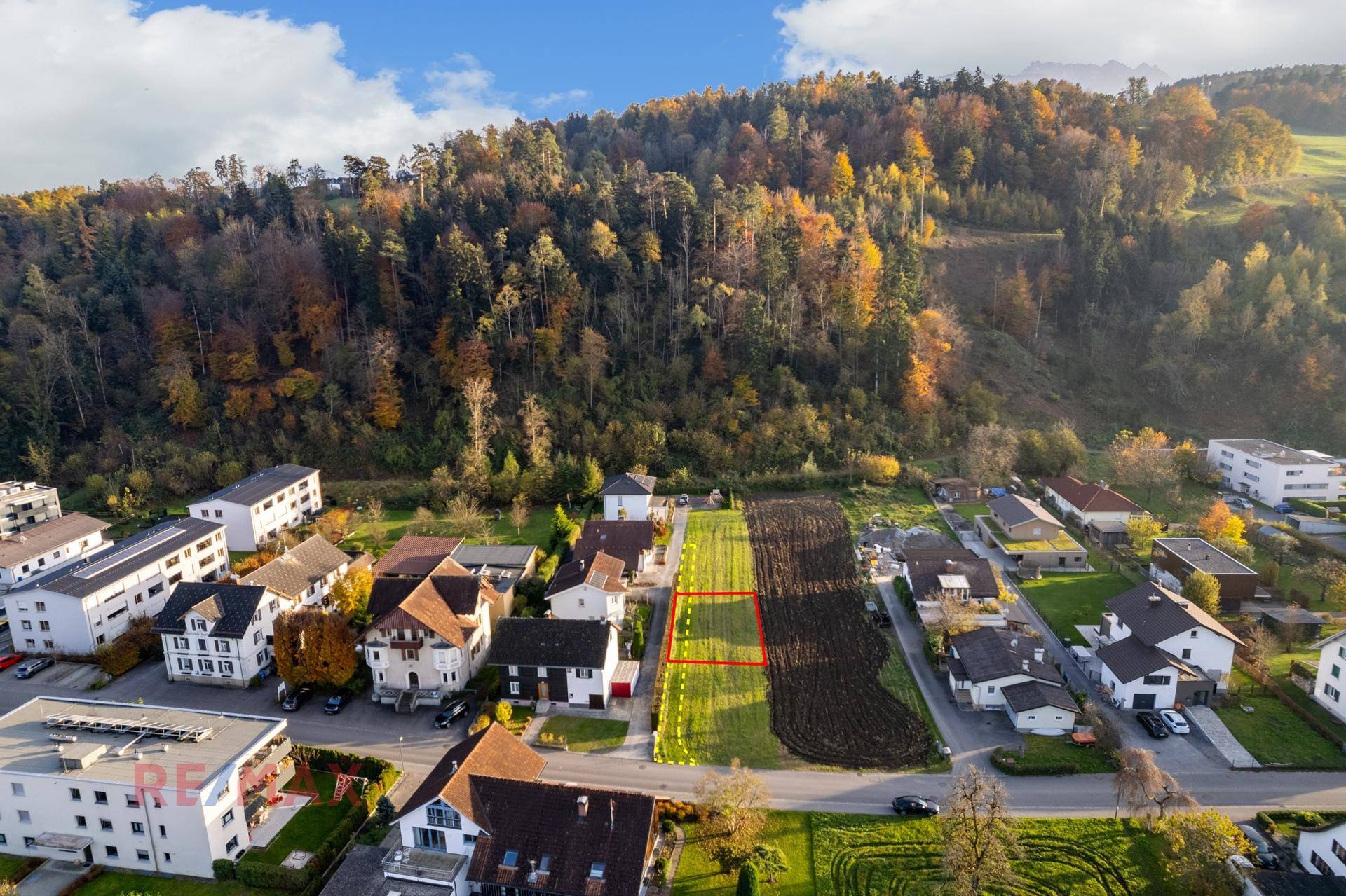 Drohnenaufnahme vorne