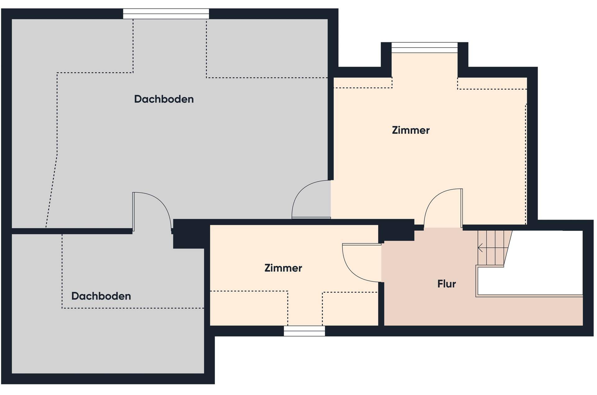 Grundriss ohne Maßstab / DG