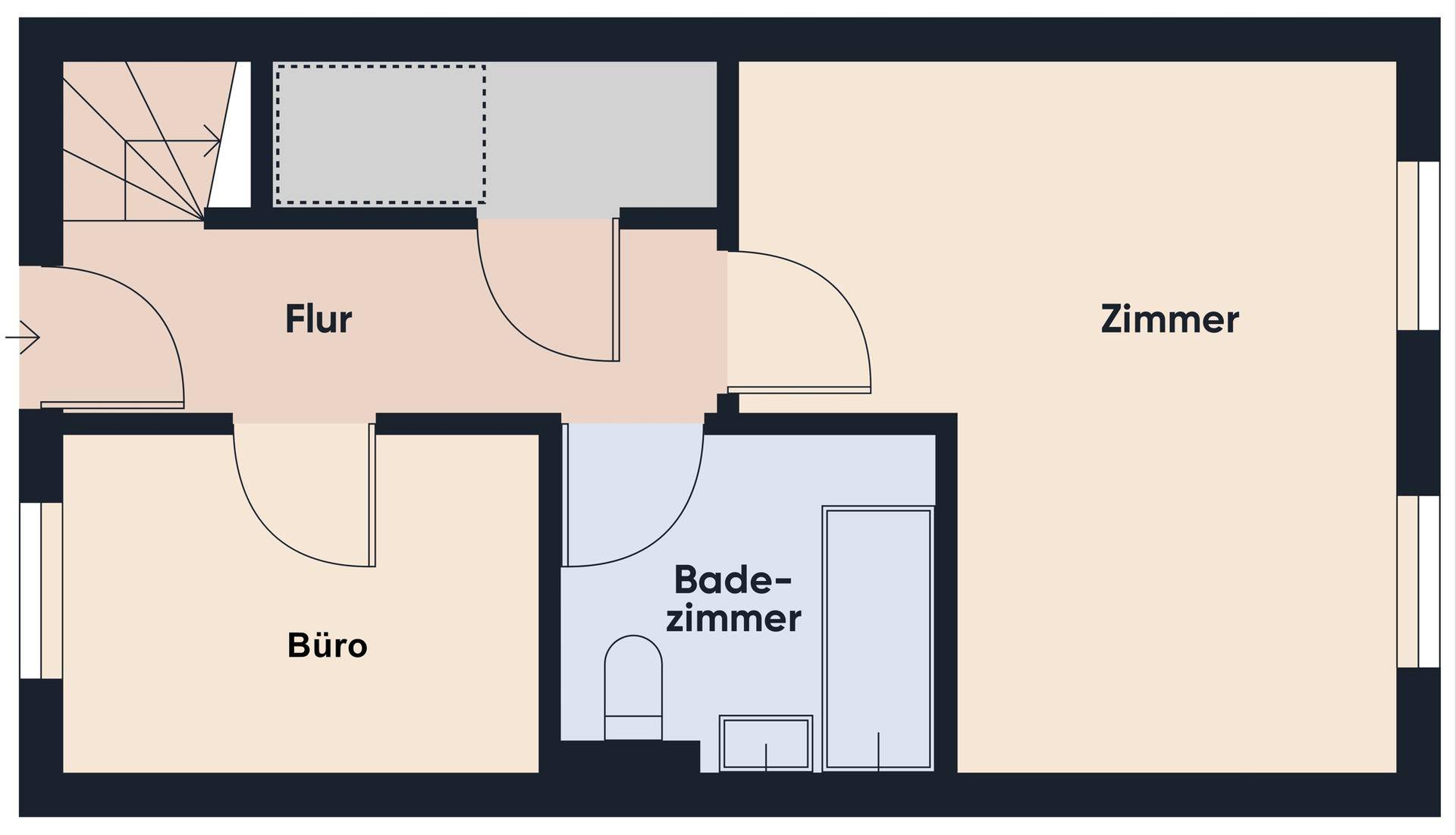 Grundriss ohne Maßstab / EG