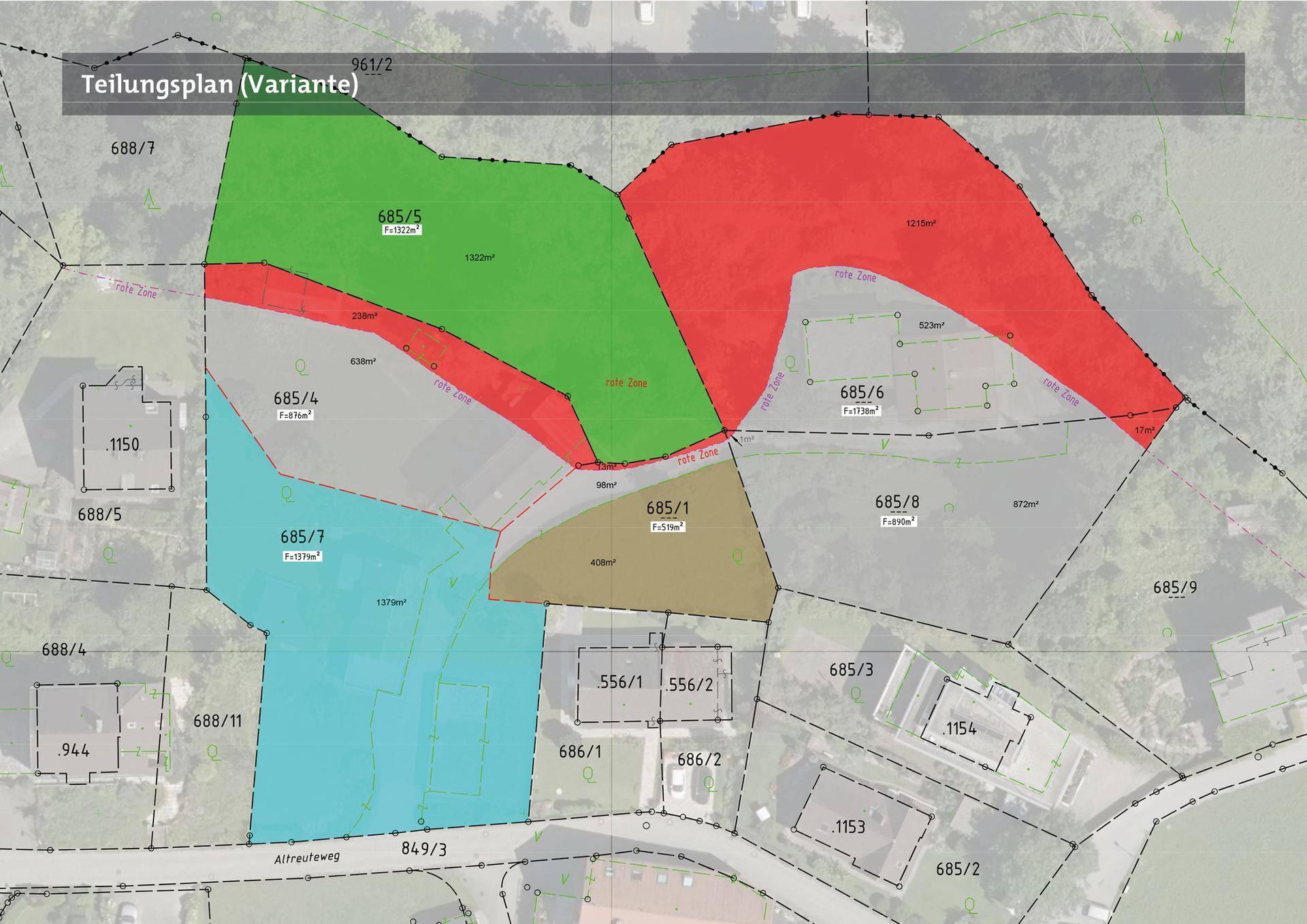 Teilungsplan Variante