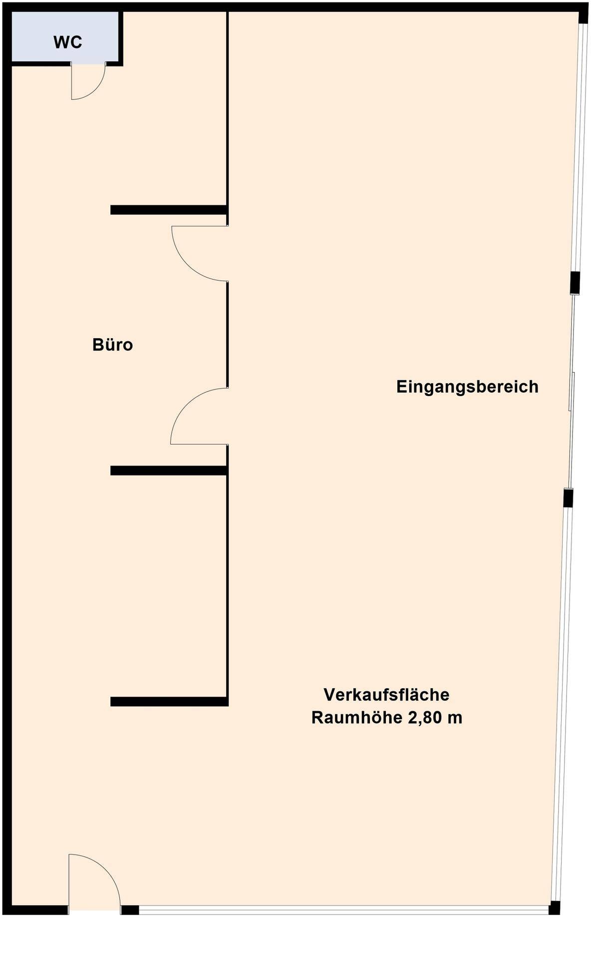 Grundriss ohne Maßstab