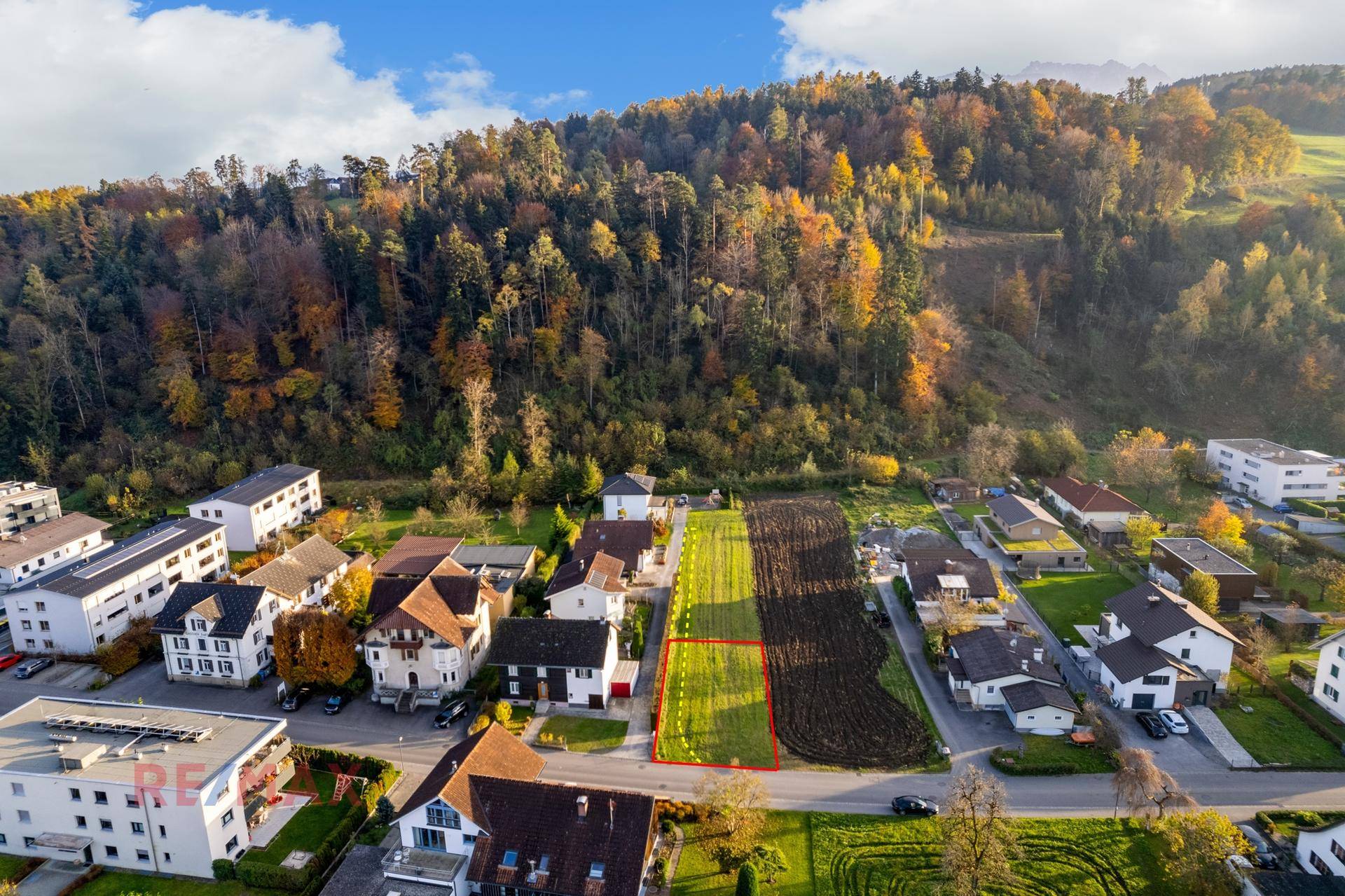 Drohnenaufnahme vorne