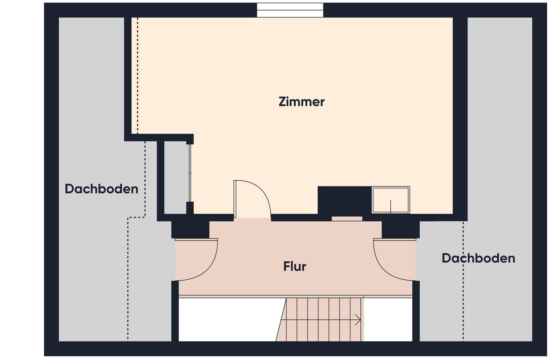 Grundriss ohne Maßstab / DG