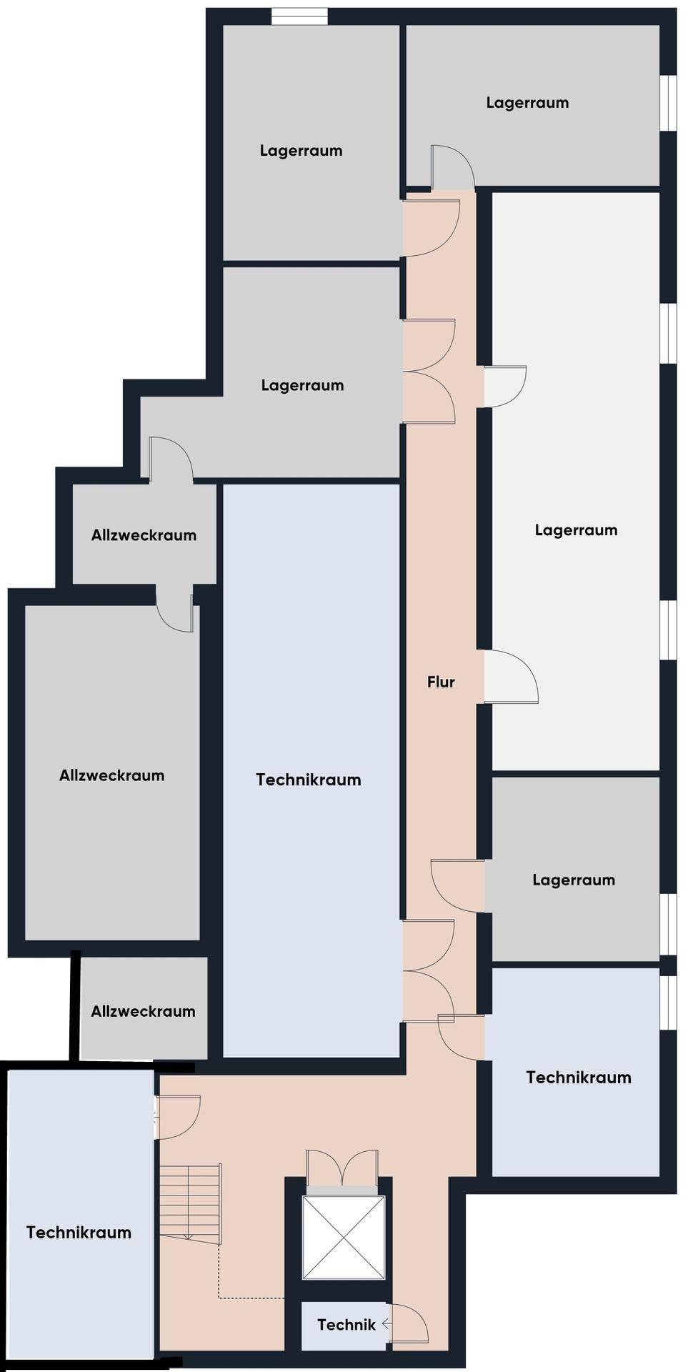 Grundriss ohne Maßstab UG