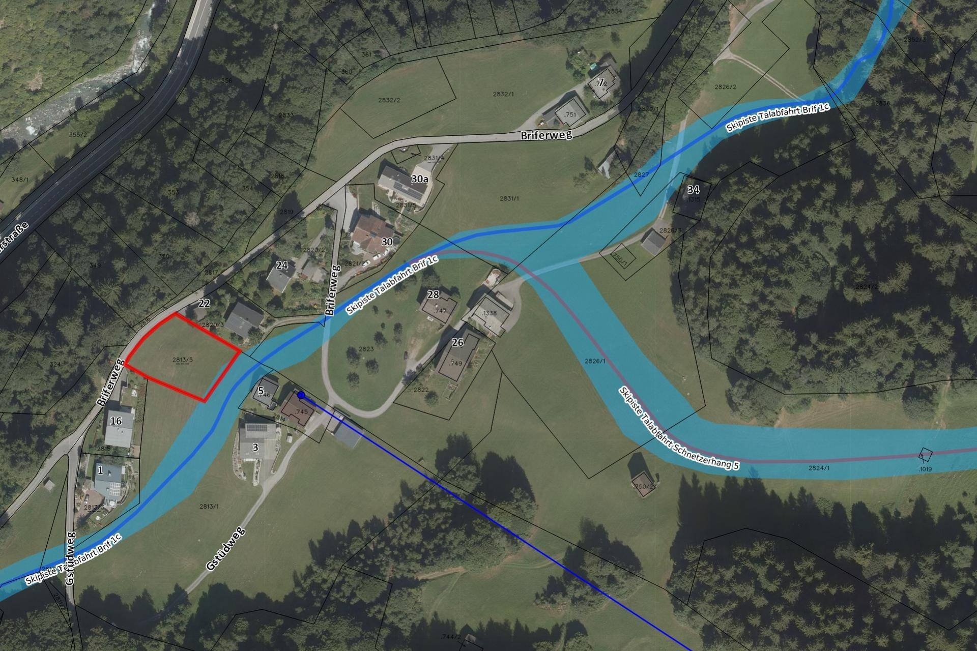 Skipistenplan