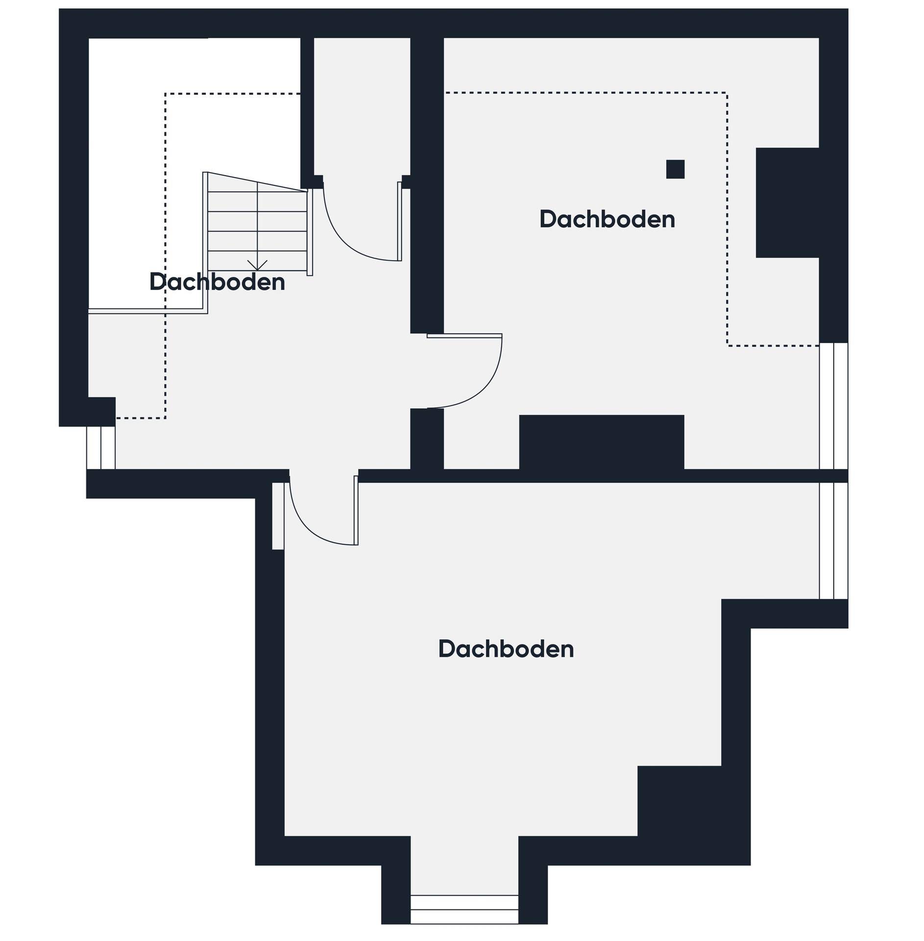 Grundriss ohne Maßstab / 2.Obergeschoss