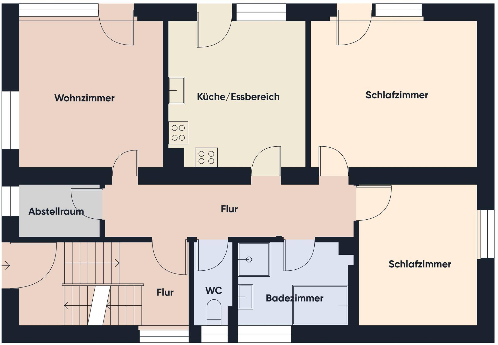 Grundriss ohne Maßstab EG