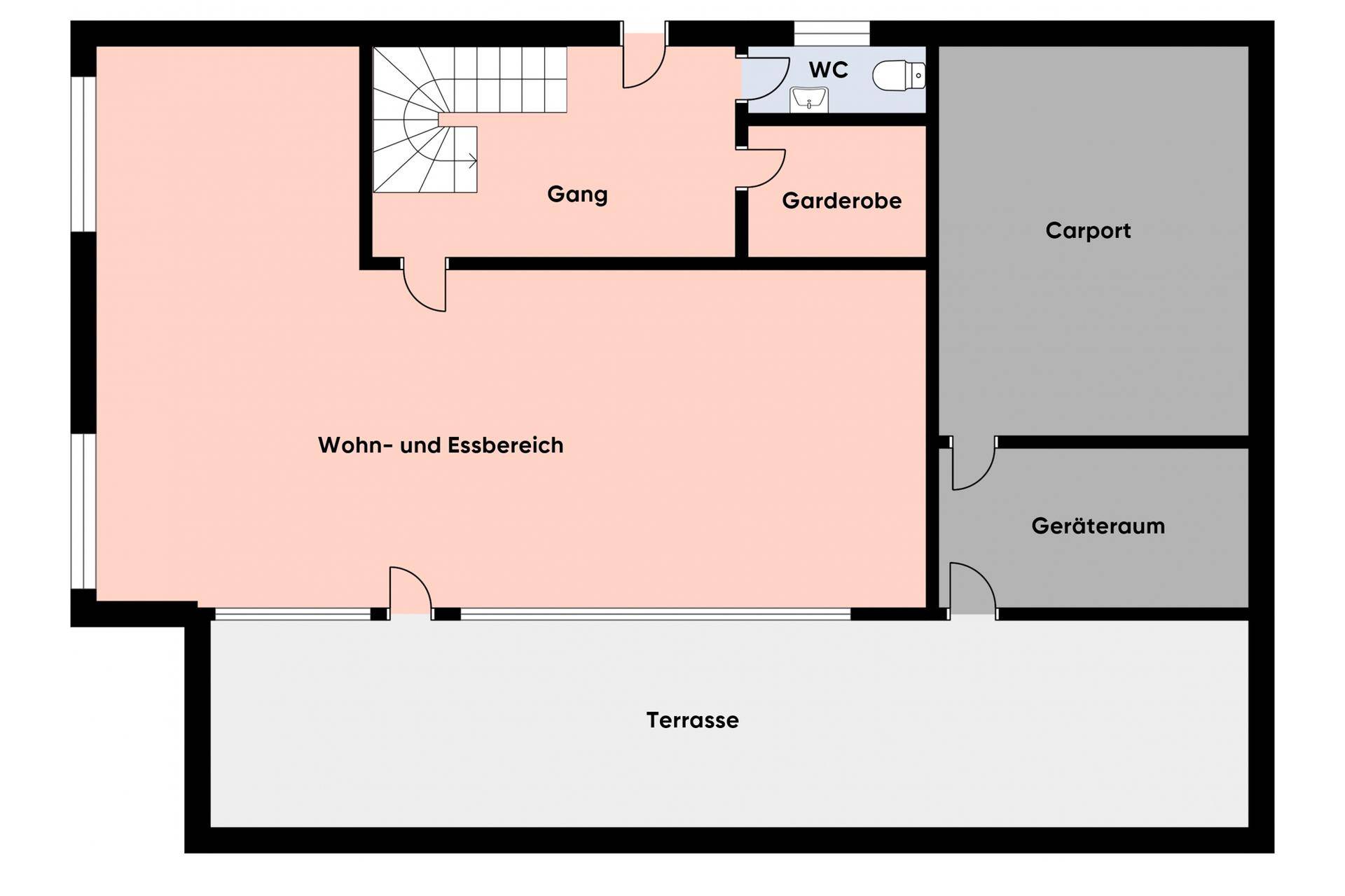 Grundriss ohen Maßstab EG