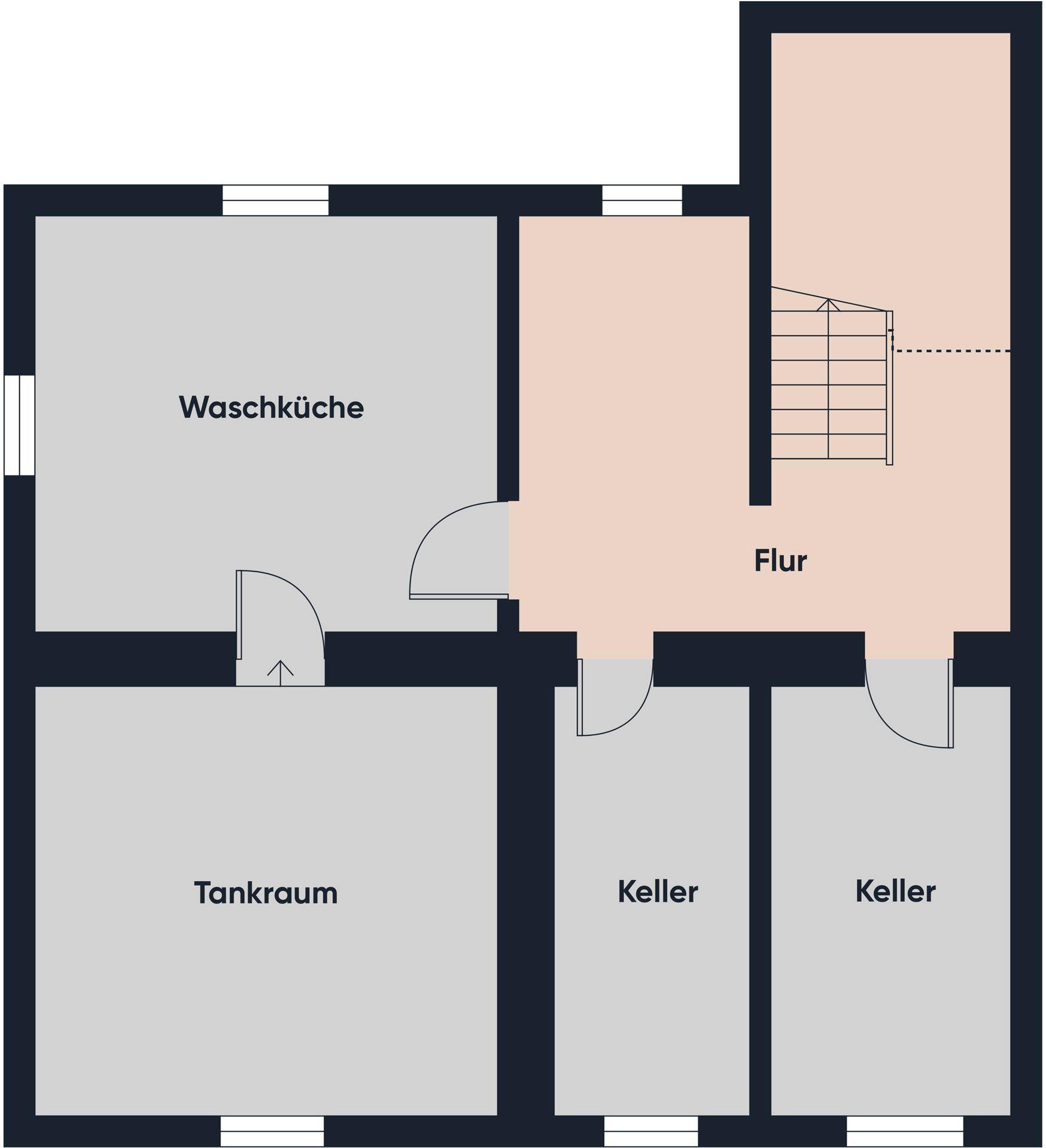 Grundriss ohne Maßstab / UG