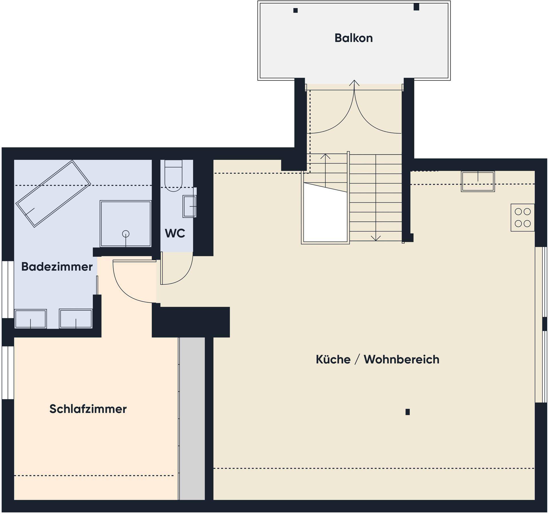 Grundriss ohne Maßstab / DG