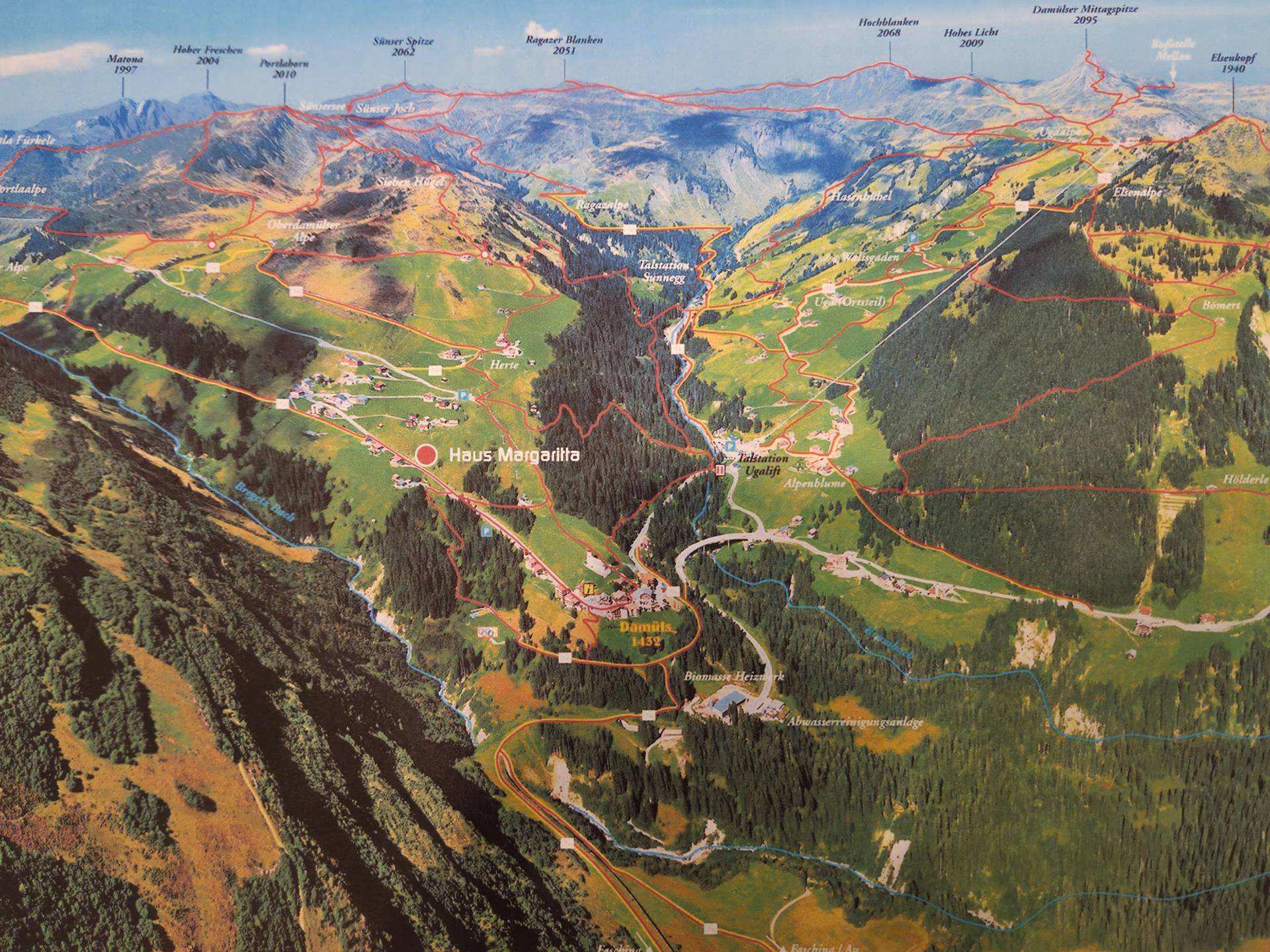 Wanderkarte