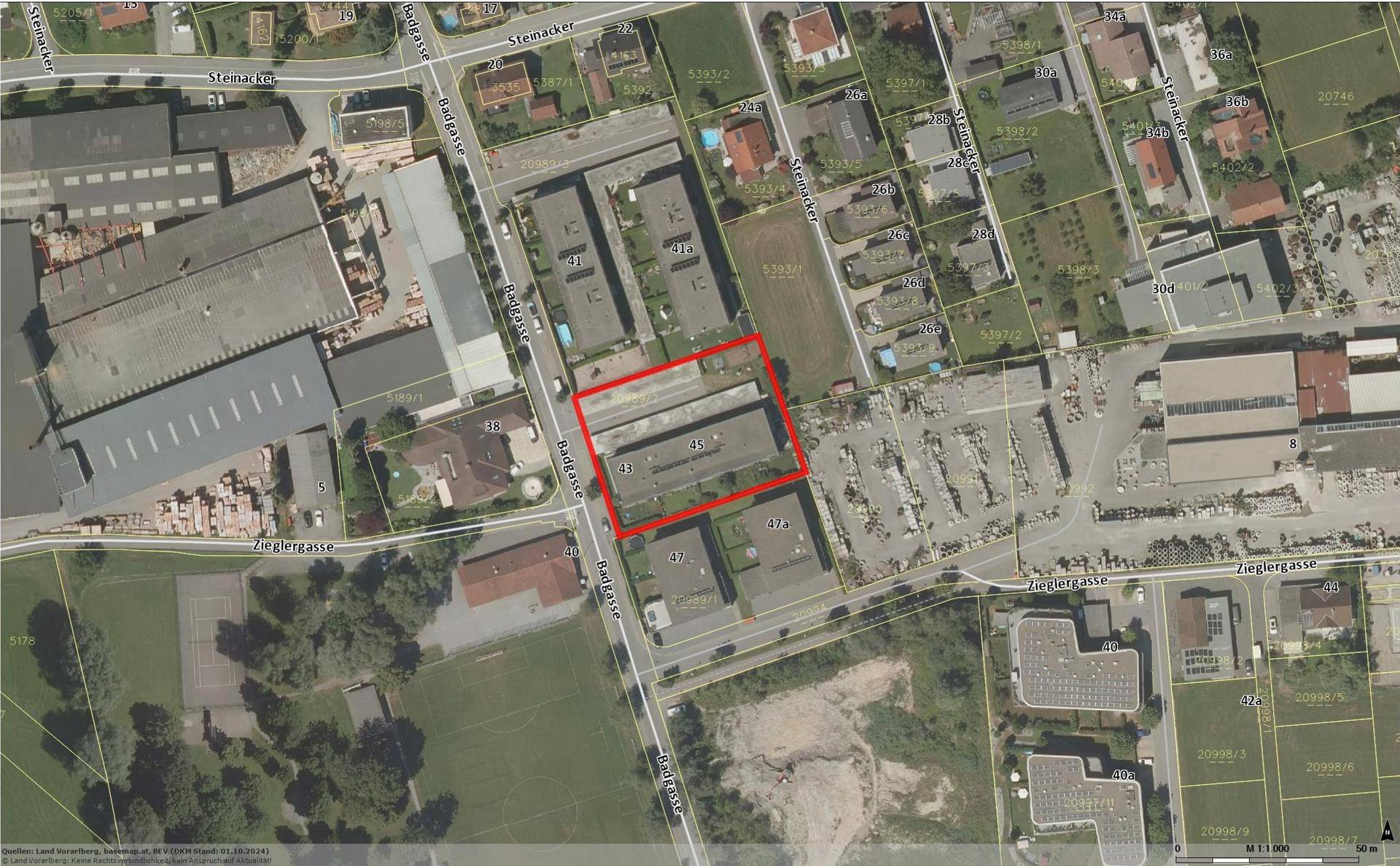 Lageplan