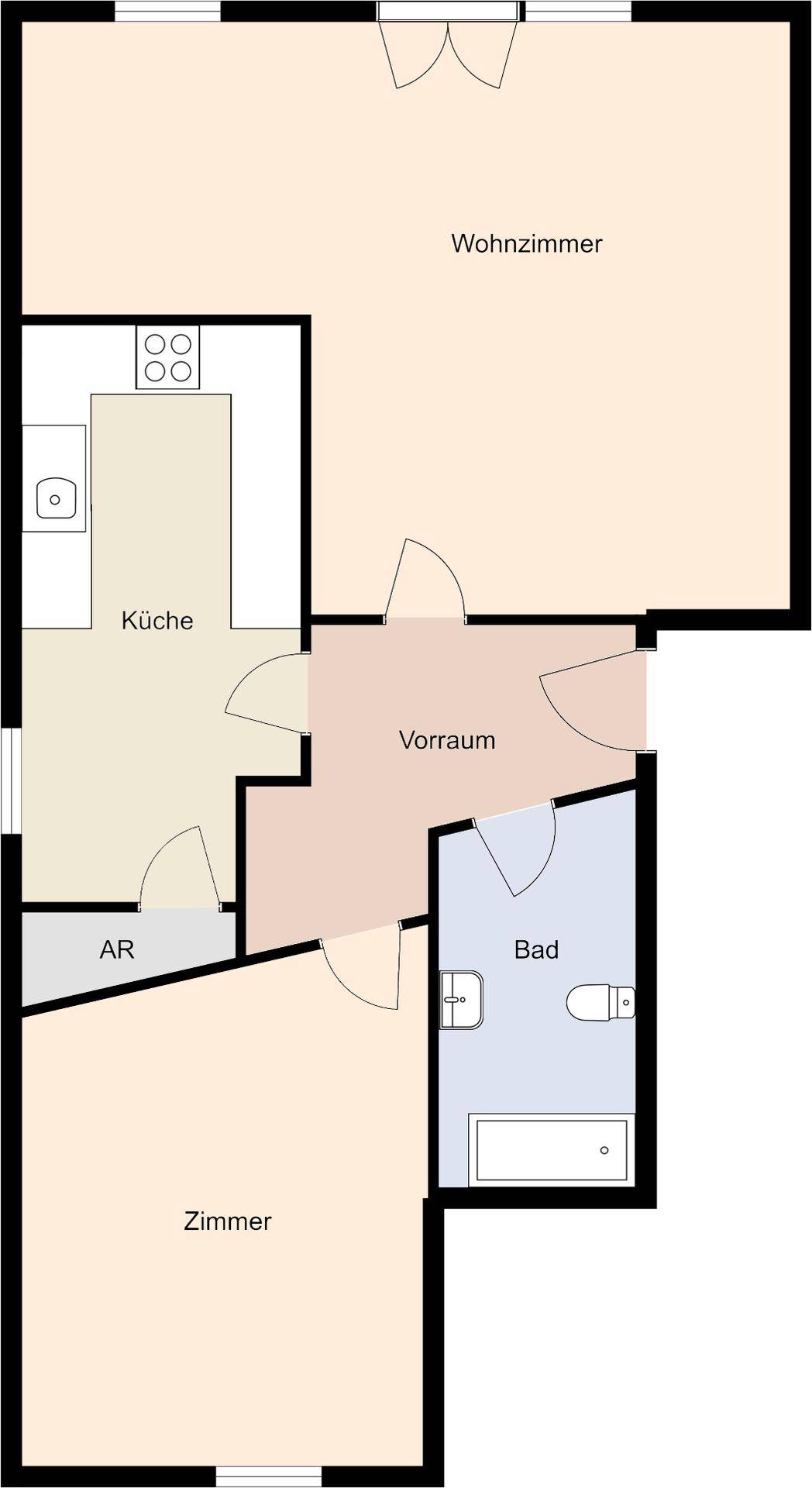 Grundrissplan