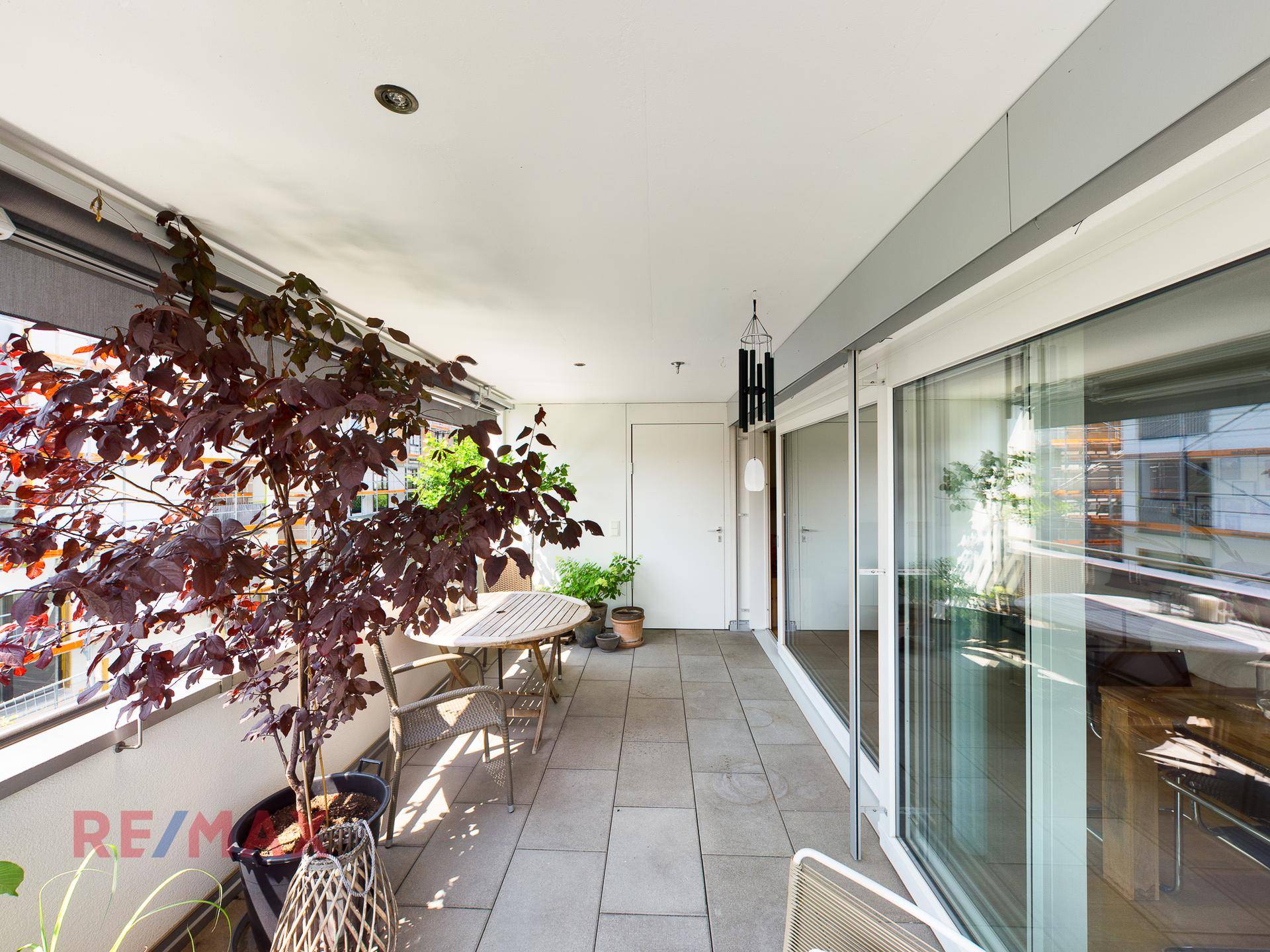 Überdachte Terrasse