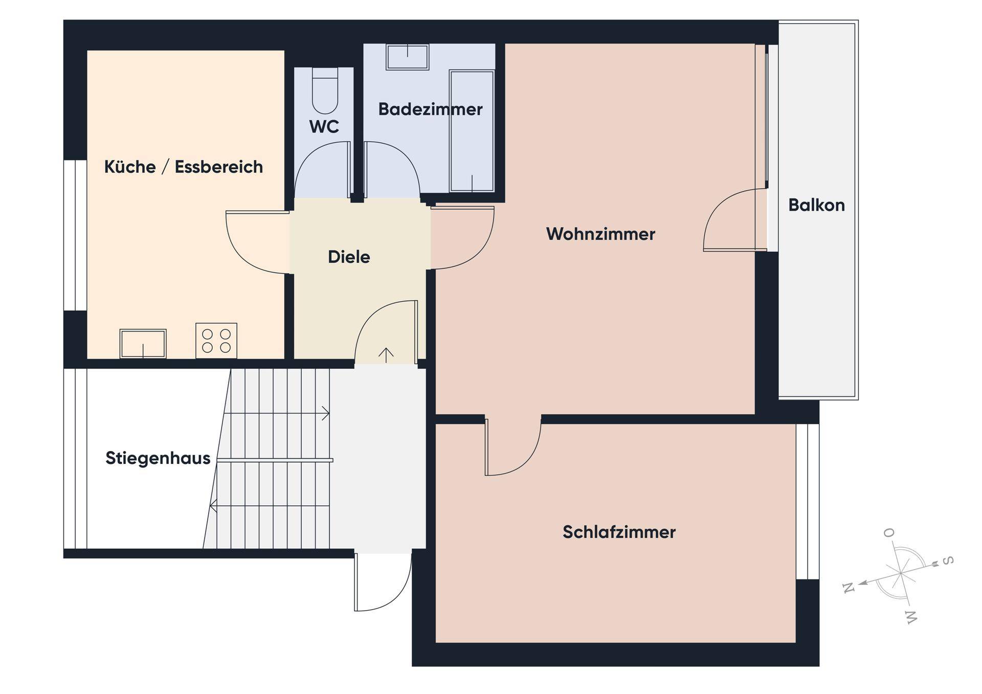 Grundriss o. Maßstab