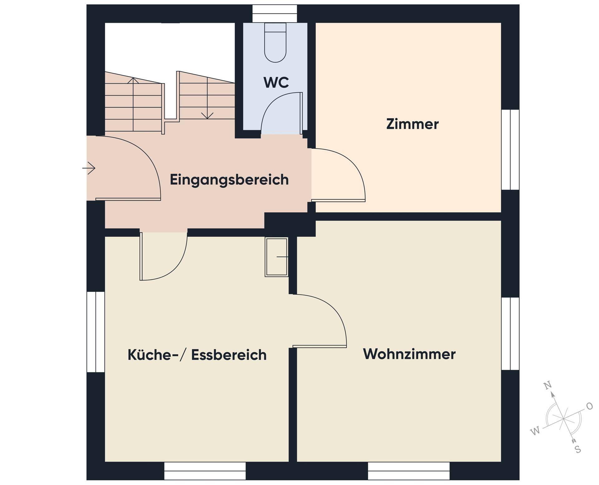 Grundriss ohne Maßstab - EG