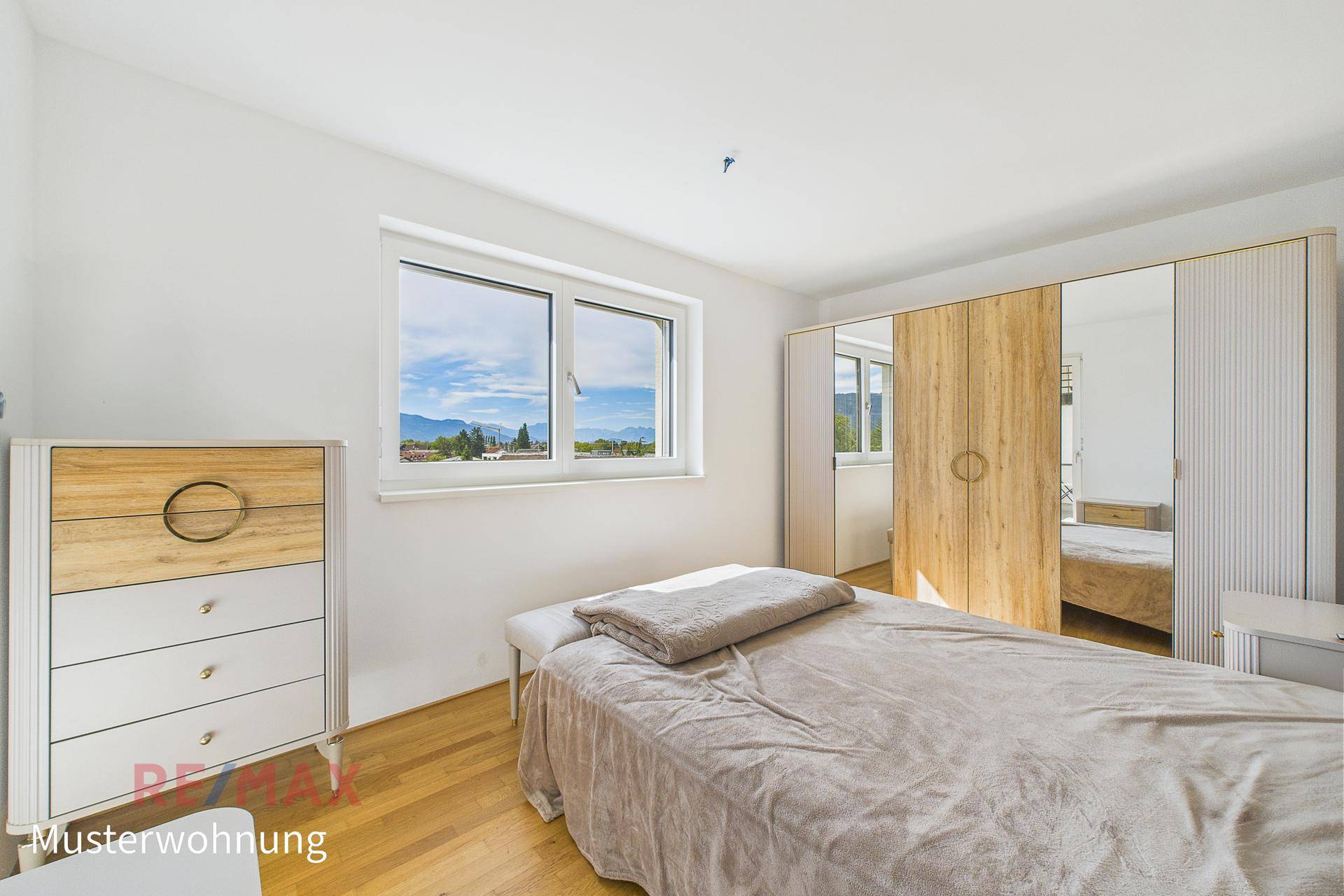 Musterwohnung/Schlafzimmer