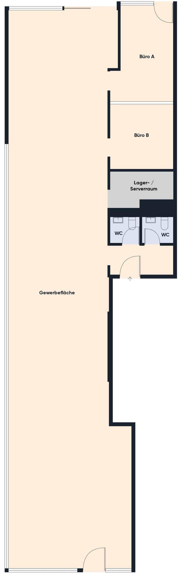 Grundriss ohne Maßangabe
