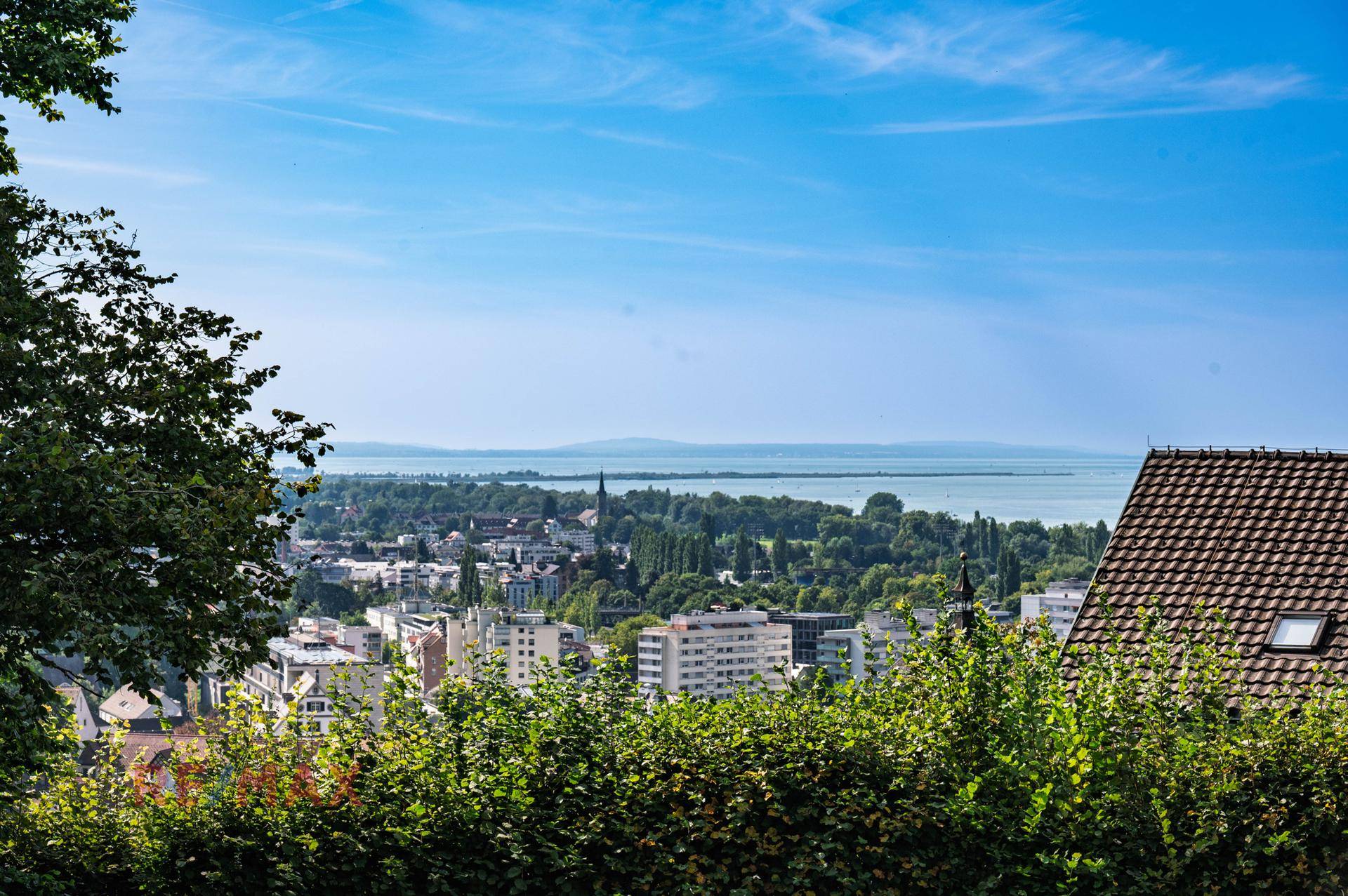 Panorama Blickrichtung Schweiz