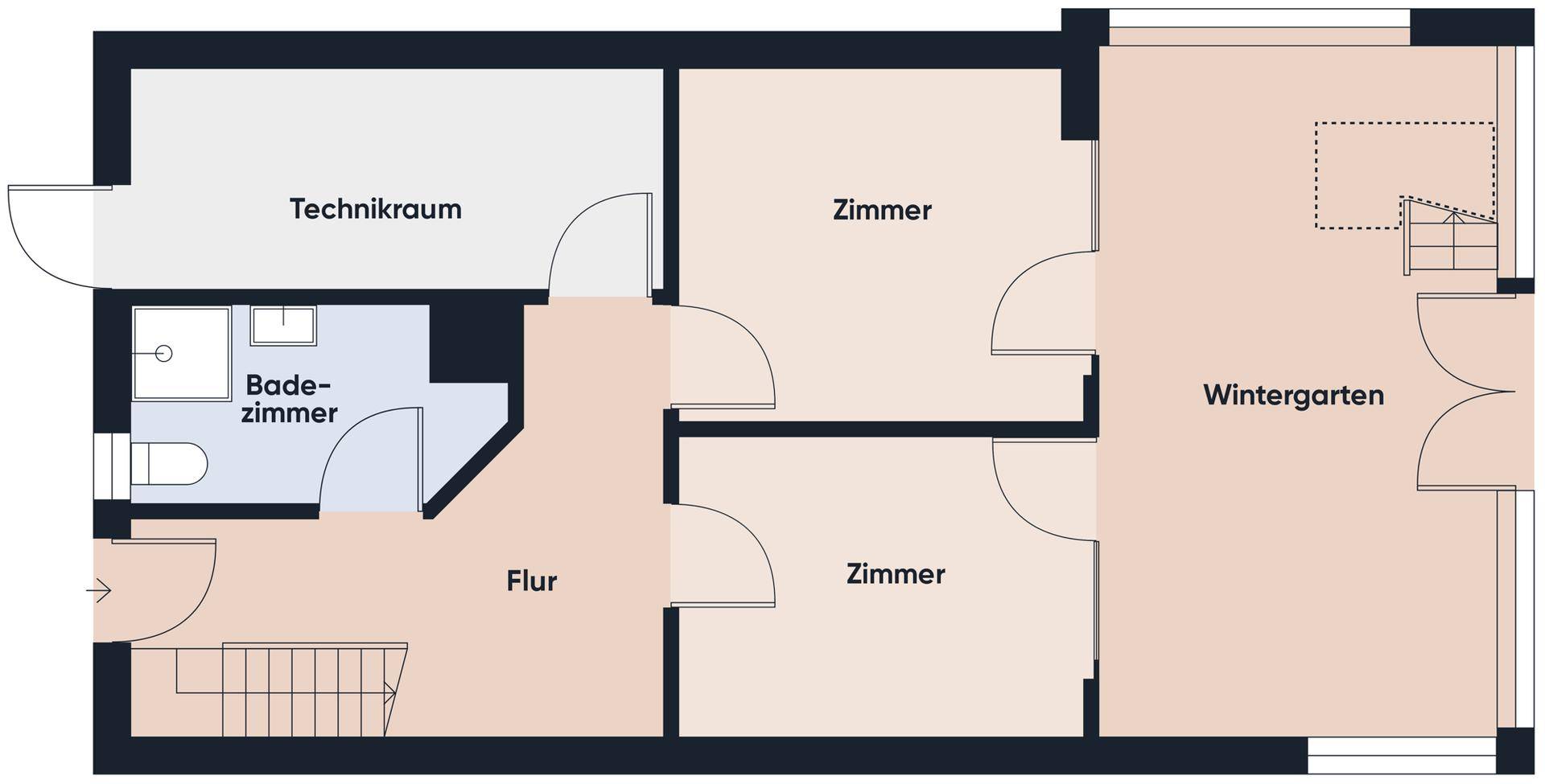Grundriss ohne Maßstab EG