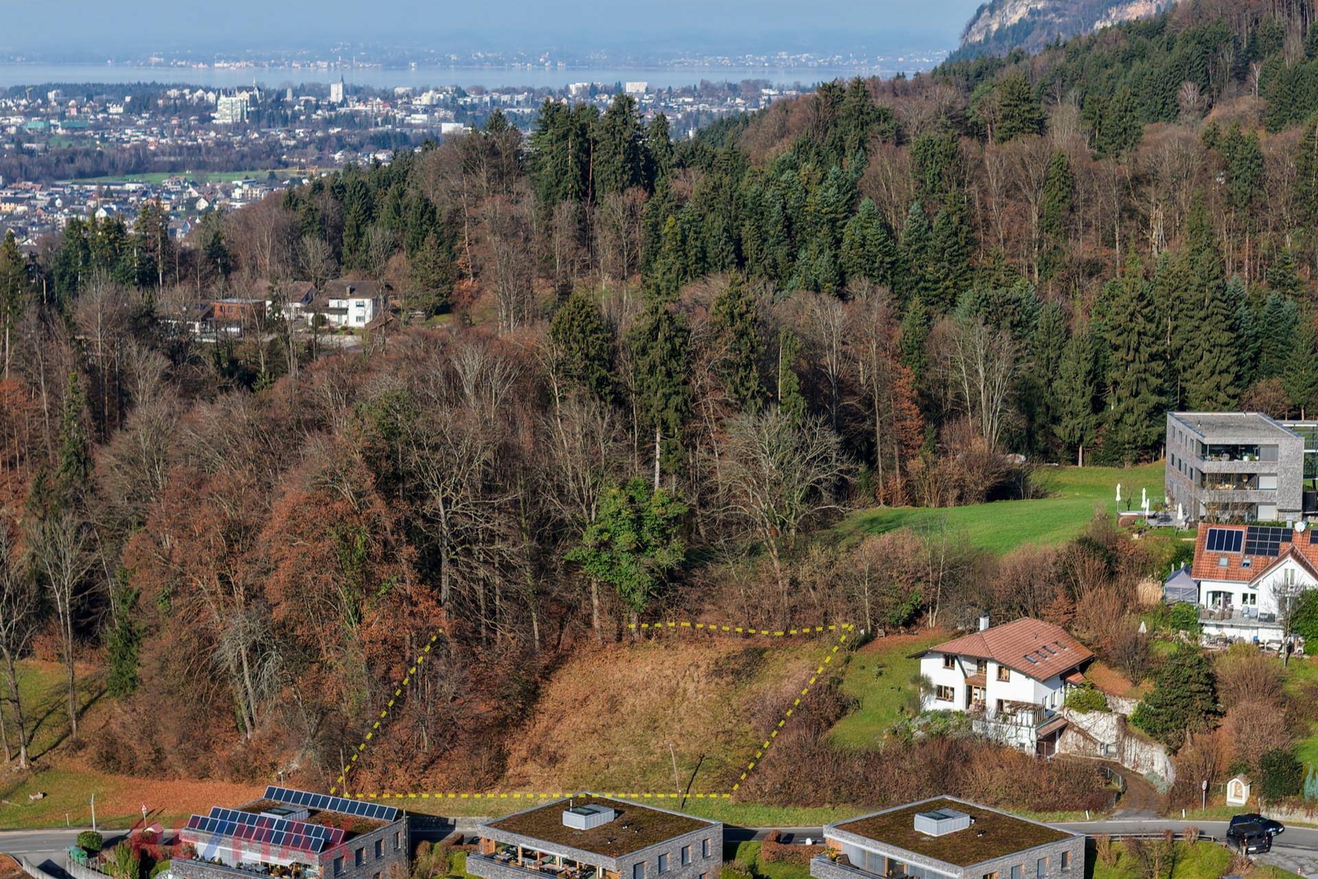 Wolfurt Rickenbach - Grundstück in sonniger Bestlage - Ansicht 2