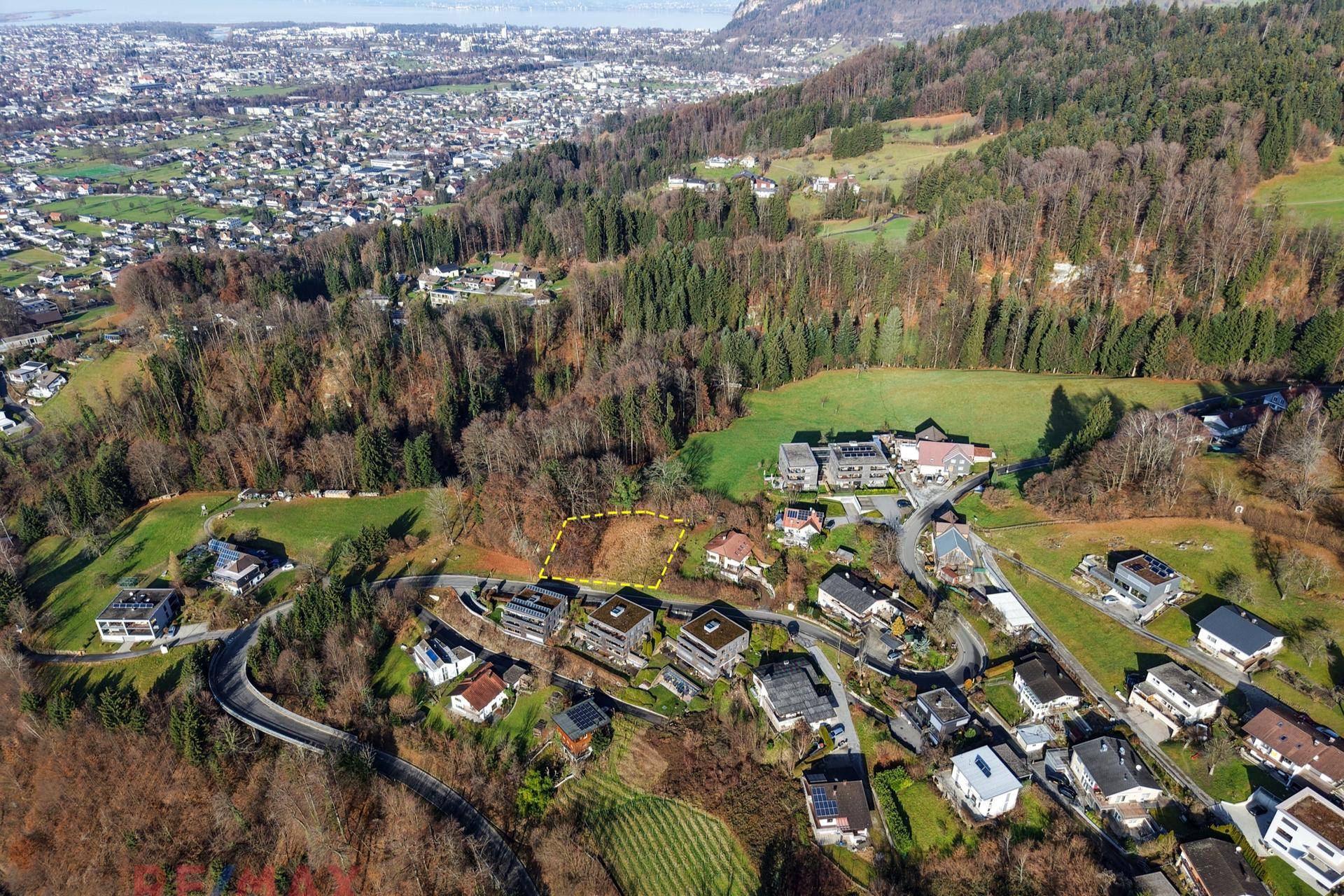 Wolfurt Rickenbach - Grundstück in sonniger Bestlage - Ansicht 5