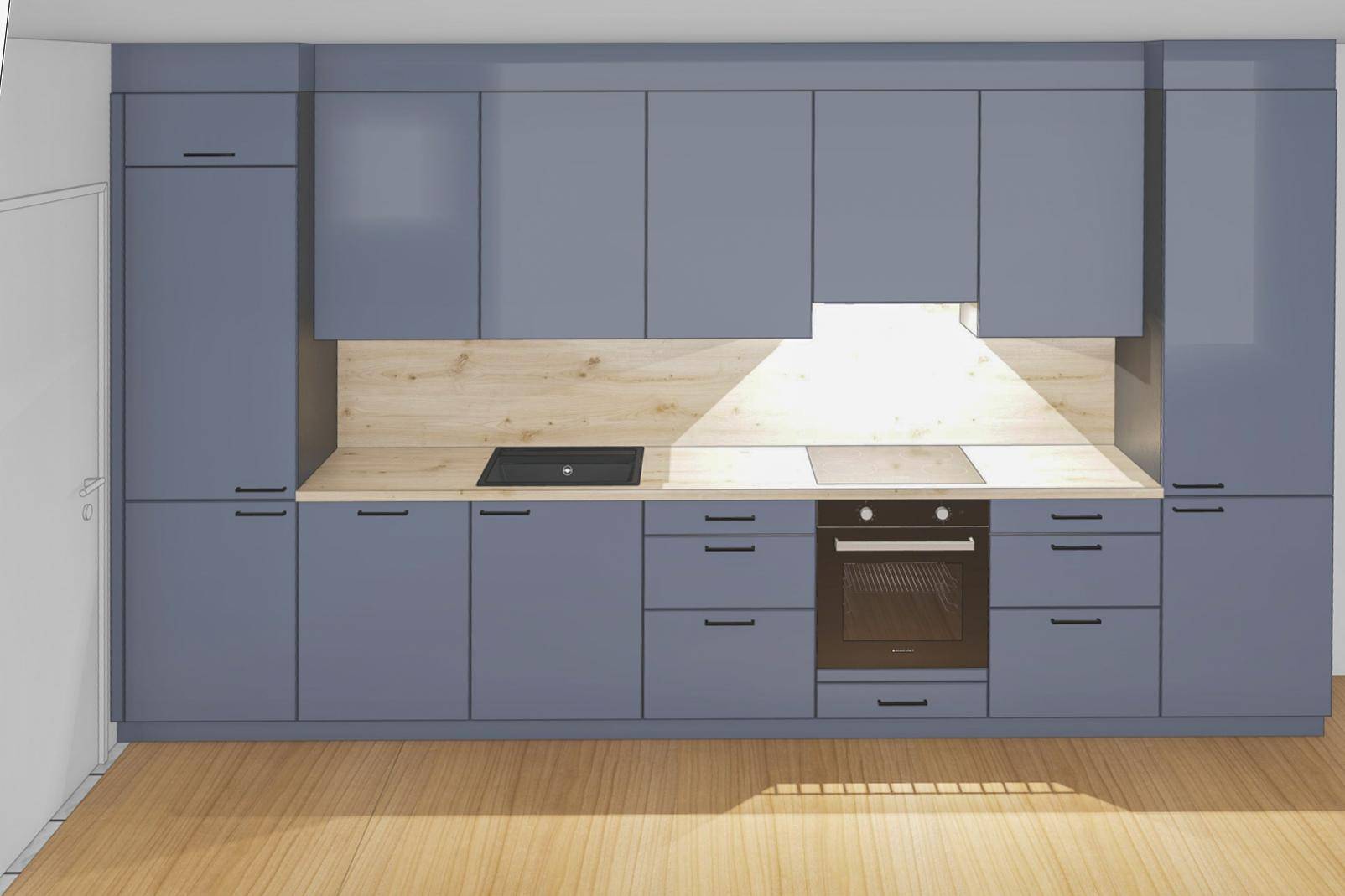 Erstbezug: Moderne 2-Zimmer-Neubauwohnung mit Teilmöblierung und Loggia - Ansicht 4