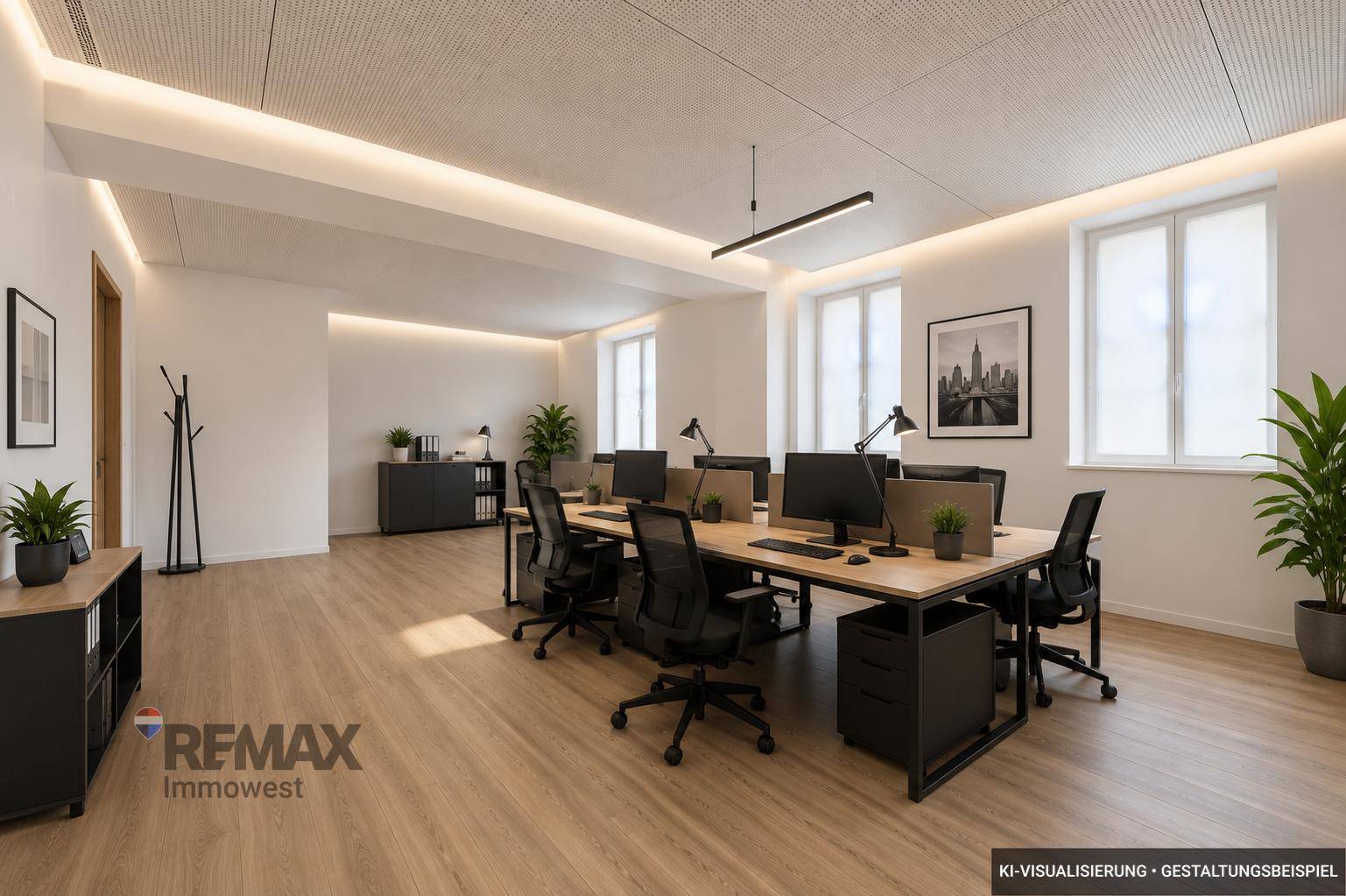 Büro - Visualisierung