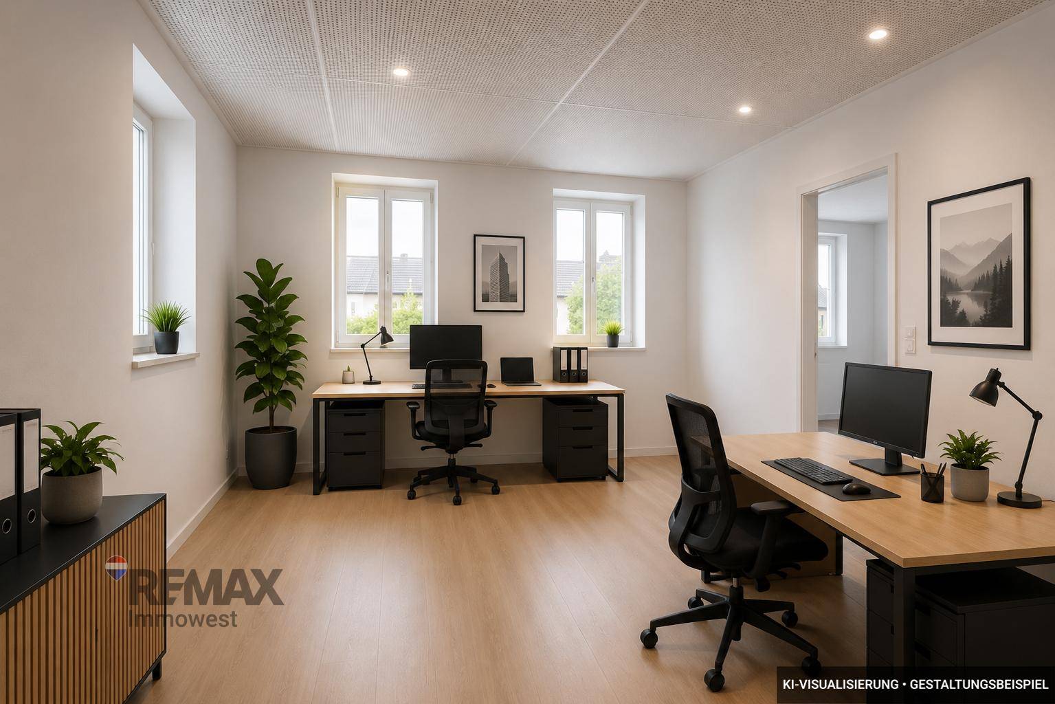 Büro - Visualisierung