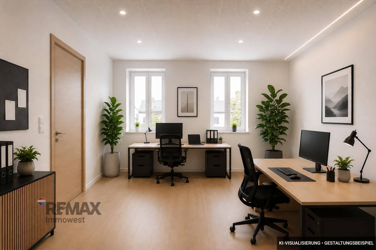 Büro - Visualisierung