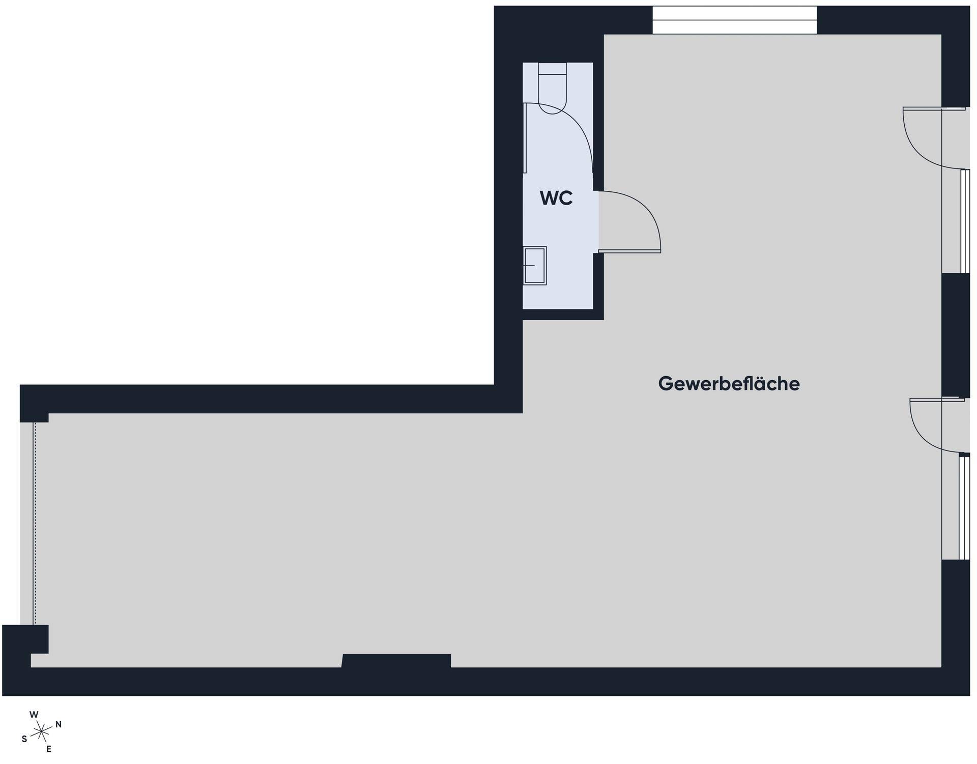 Grundriss ohne Maßstab