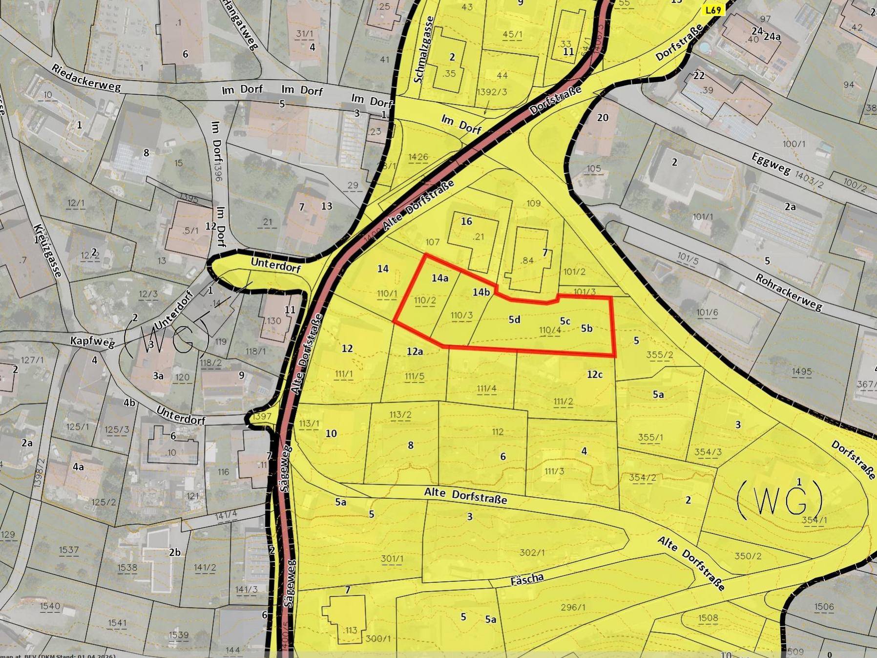 Gefahrenzonenplan
