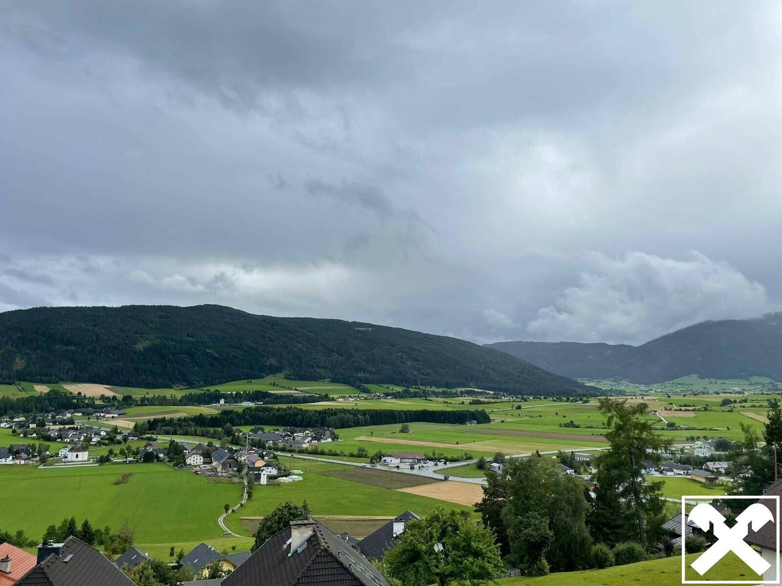 Ausblick von der Terrasse