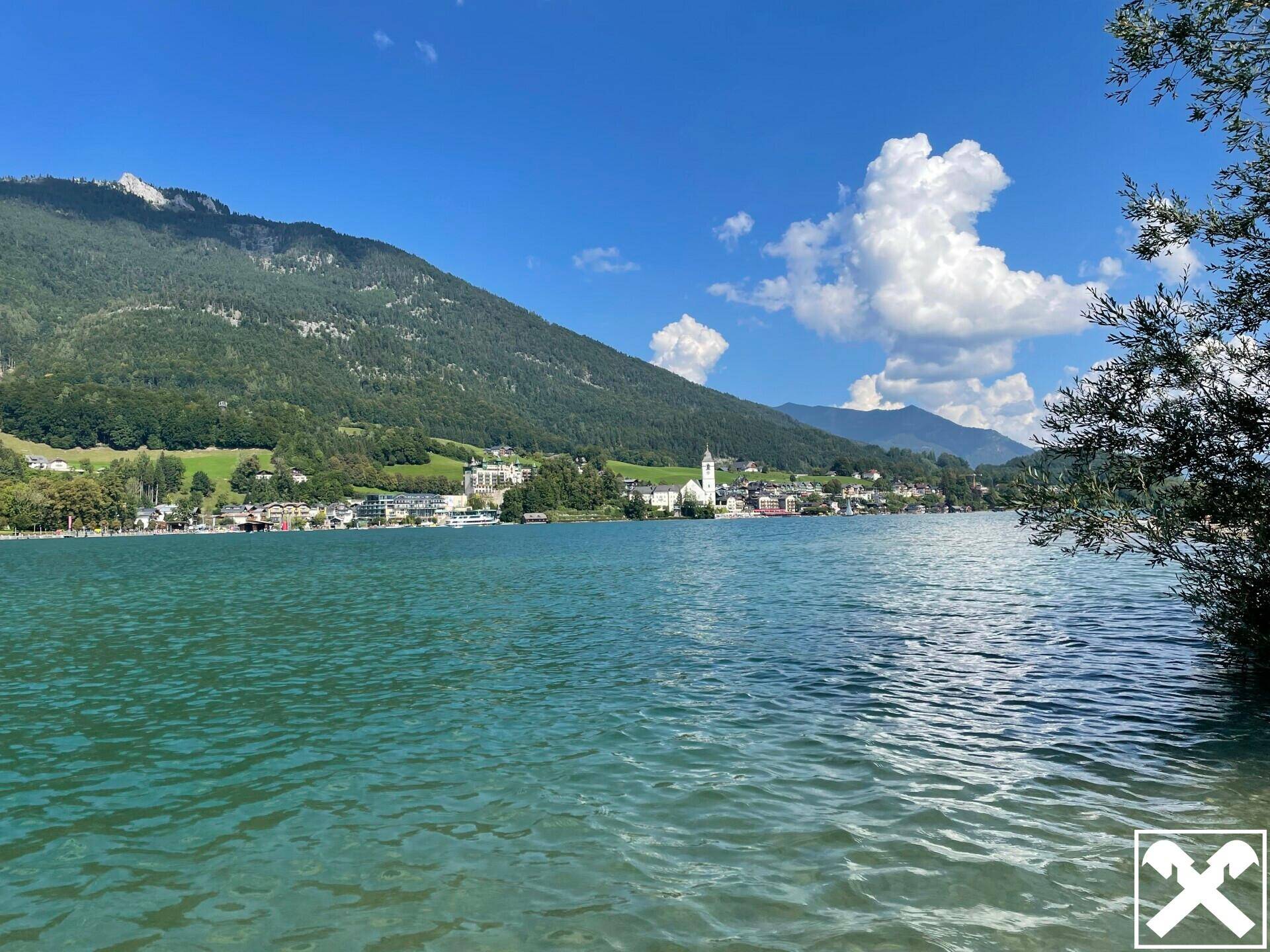 Wolfgangsee Naturbadestrand