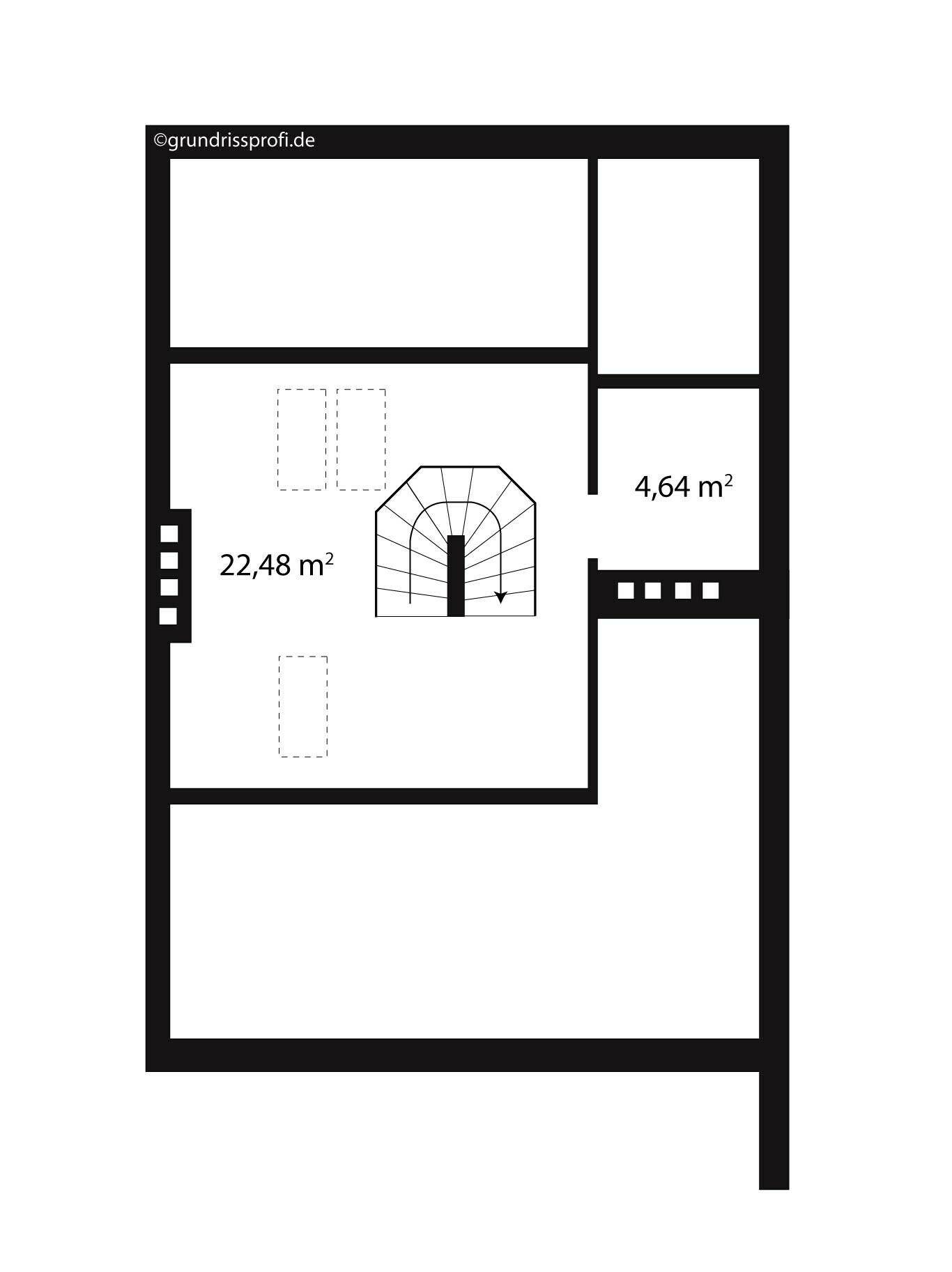 Grundrissplan Dachgeschoss