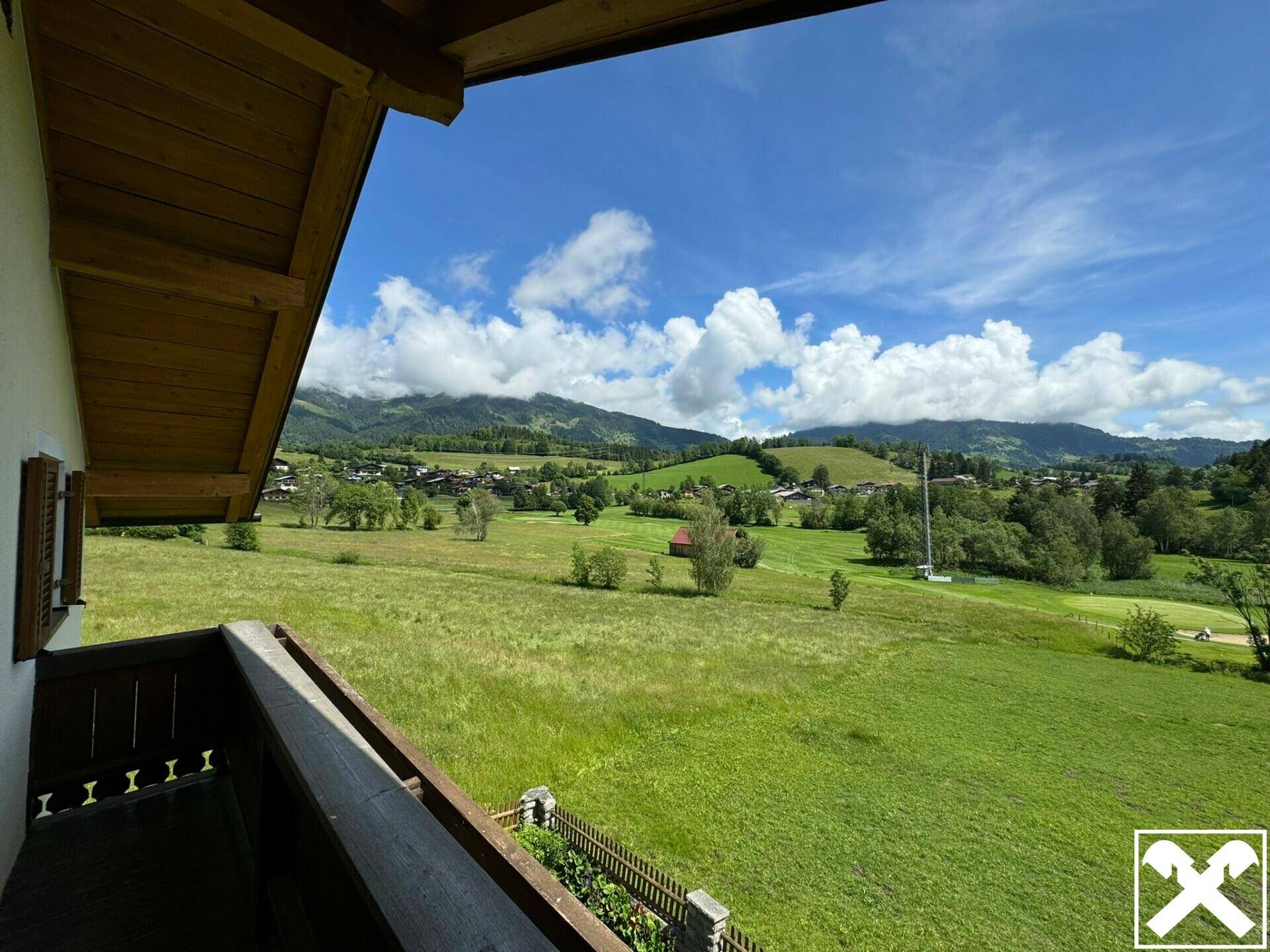 Ausblick Balkon