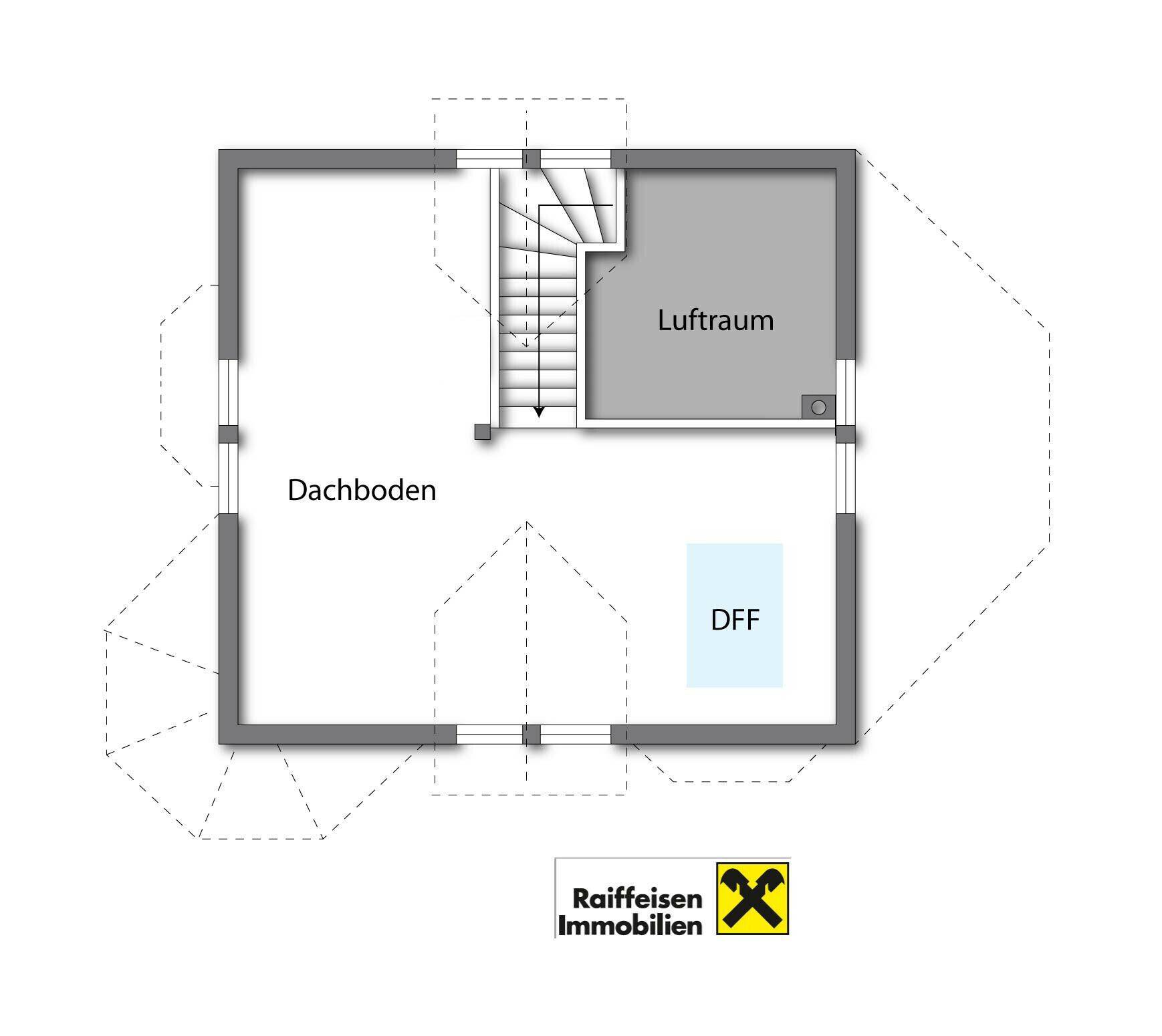 Grundriss Dachgeschoss