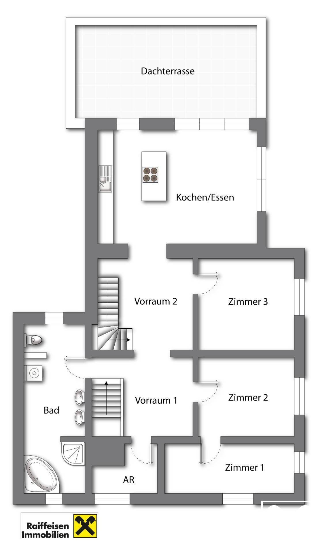 Grundriss Ebene 1