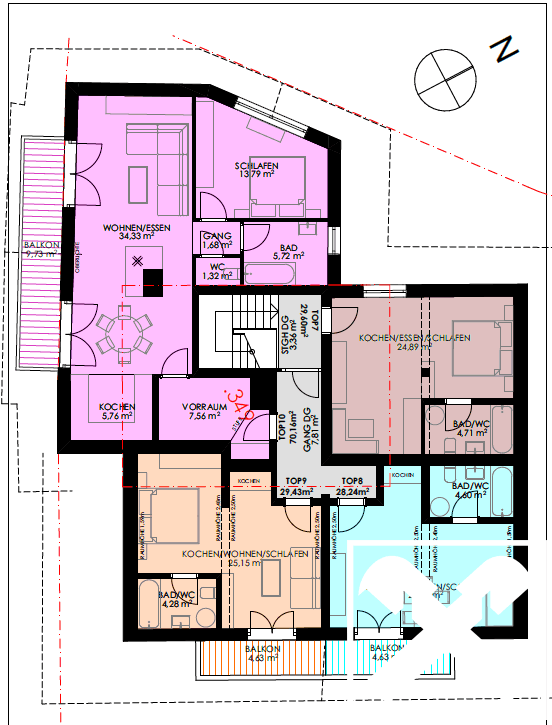 Plan Dachgeschoss