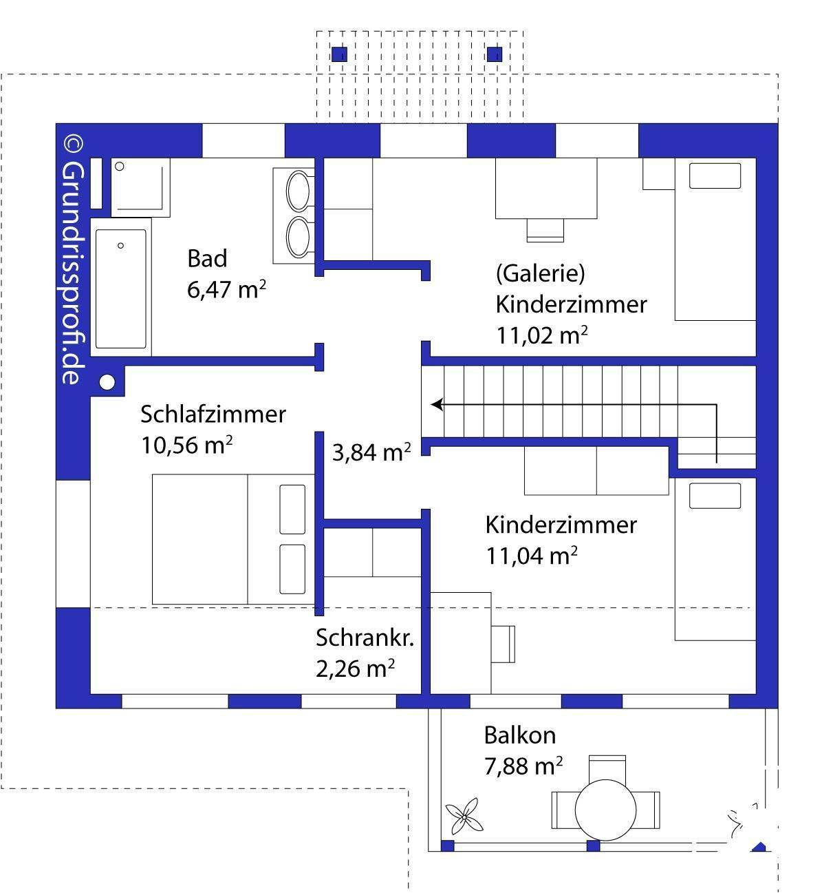 Plan OG möbliert