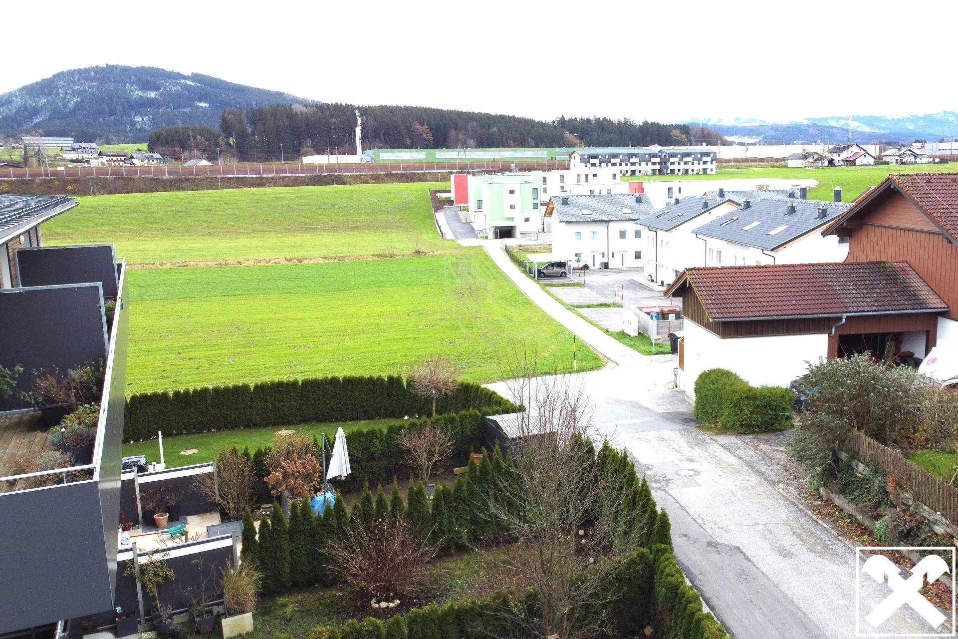 Panoramaausblick vom Balkon