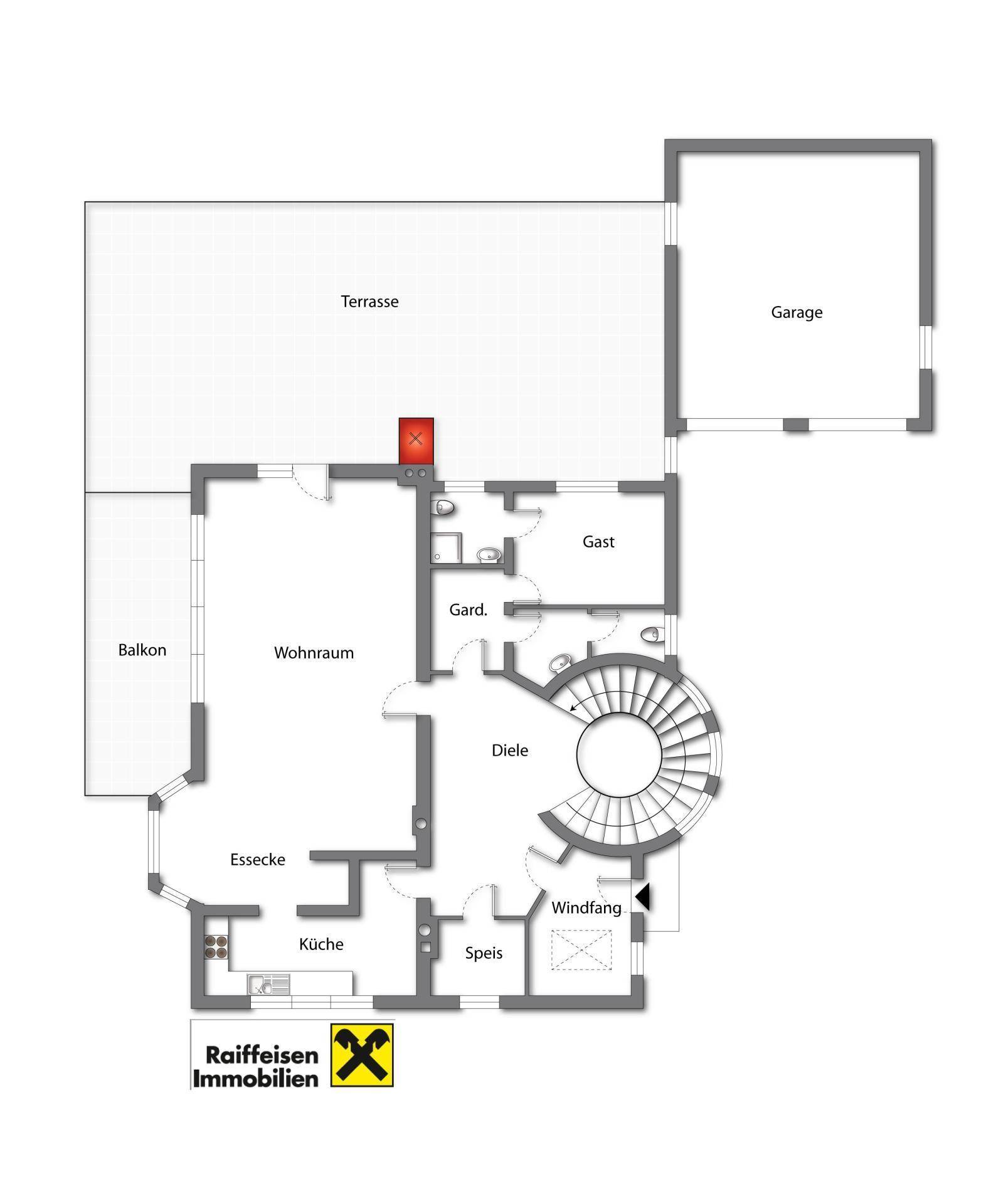 Geräumiges Wohnhaus mit großem Garten - Widok 5