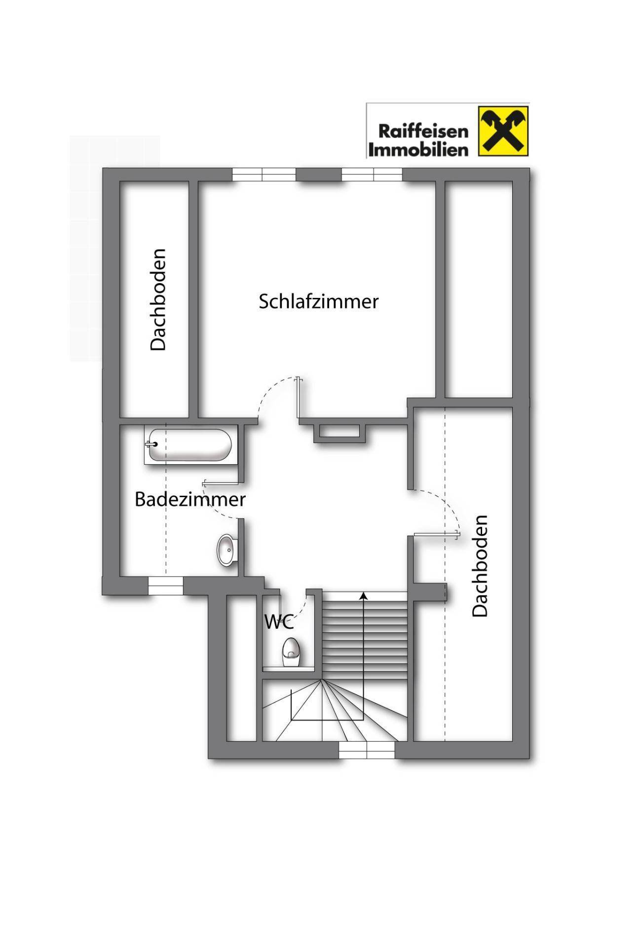 Grundriss Obergeschoss